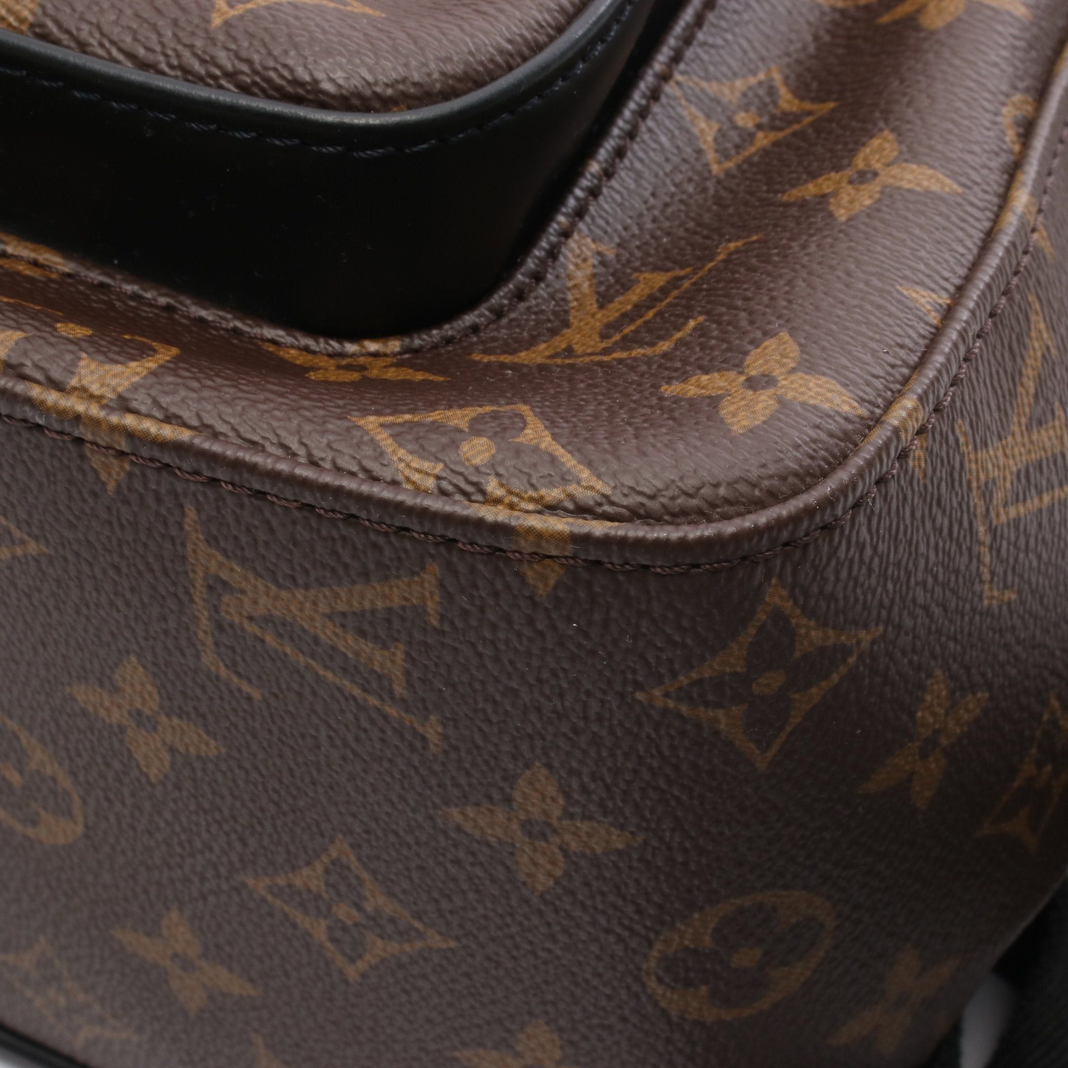 Louis Vuitton Louis Vuitton Josh Monogram Macassar Backpack Rucksack Leather Brown Black Size ONE SIZE - 6 Thumbnail