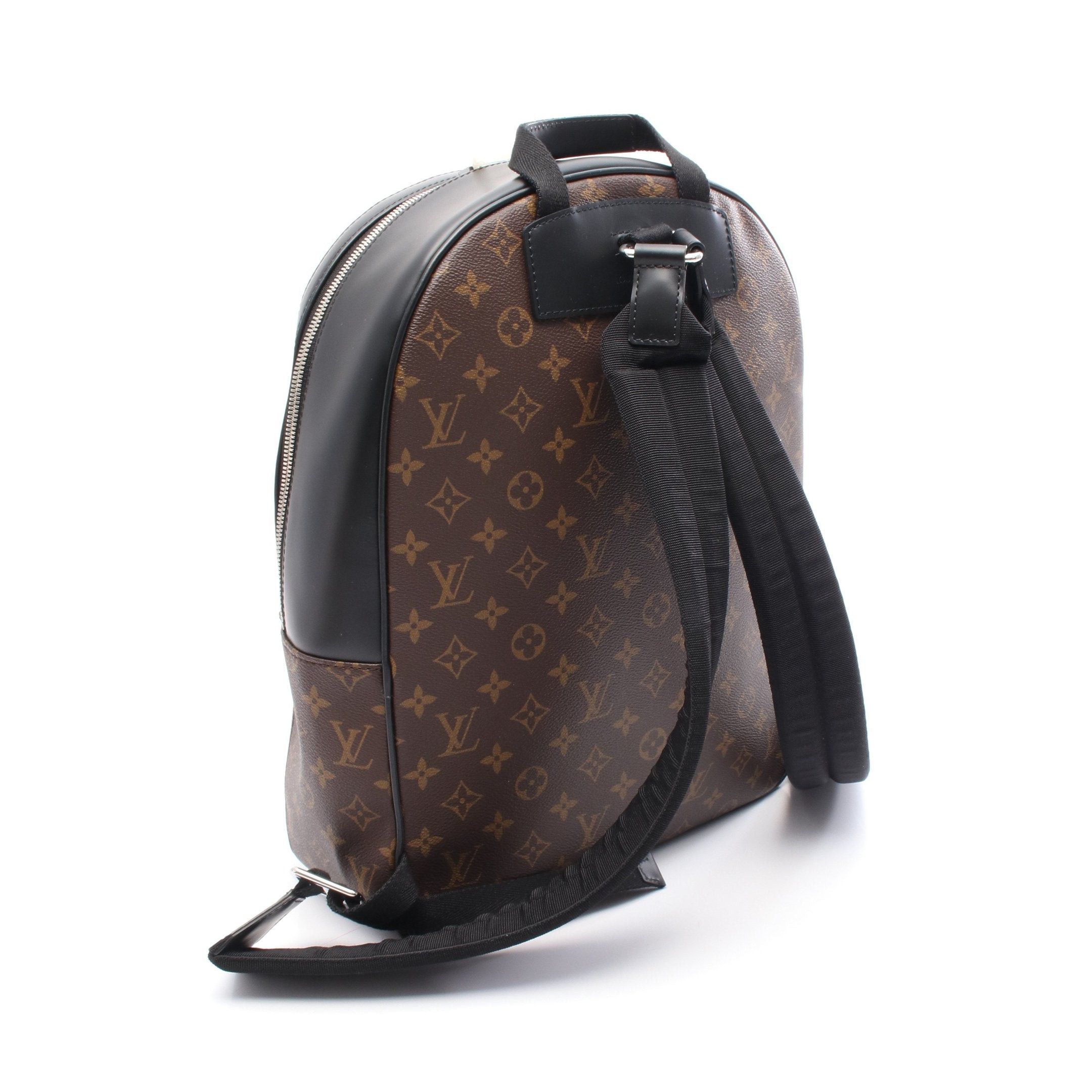 Louis Vuitton Louis Vuitton Josh Monogram Macassar Backpack Rucksack Leather Brown Black Size ONE SIZE - 2 Thumbnail