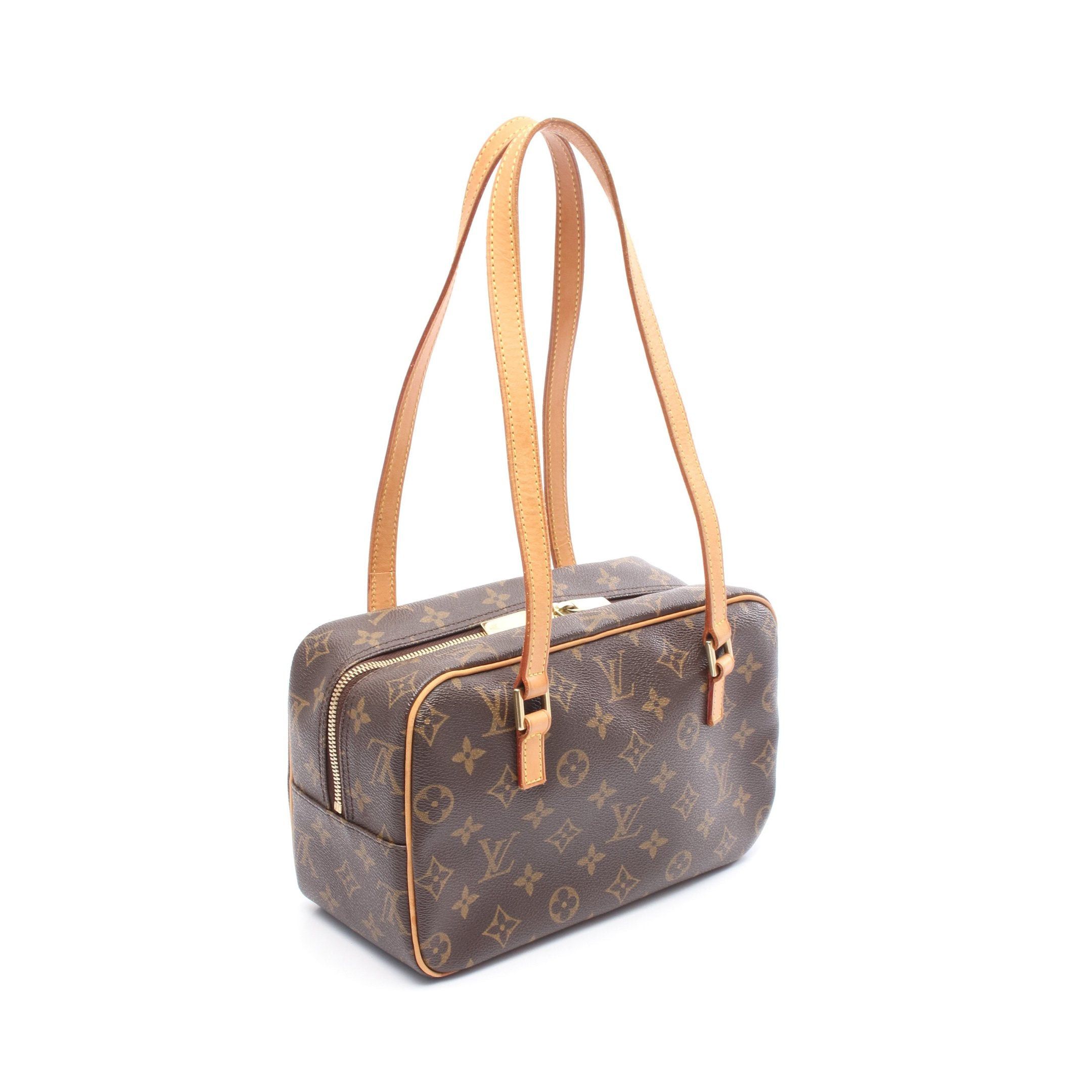 Louis Vuitton Louis Vuitton Cite Mm Monogram Shoulder Bag Leather Brown Size ONE SIZE - 2 Thumbnail