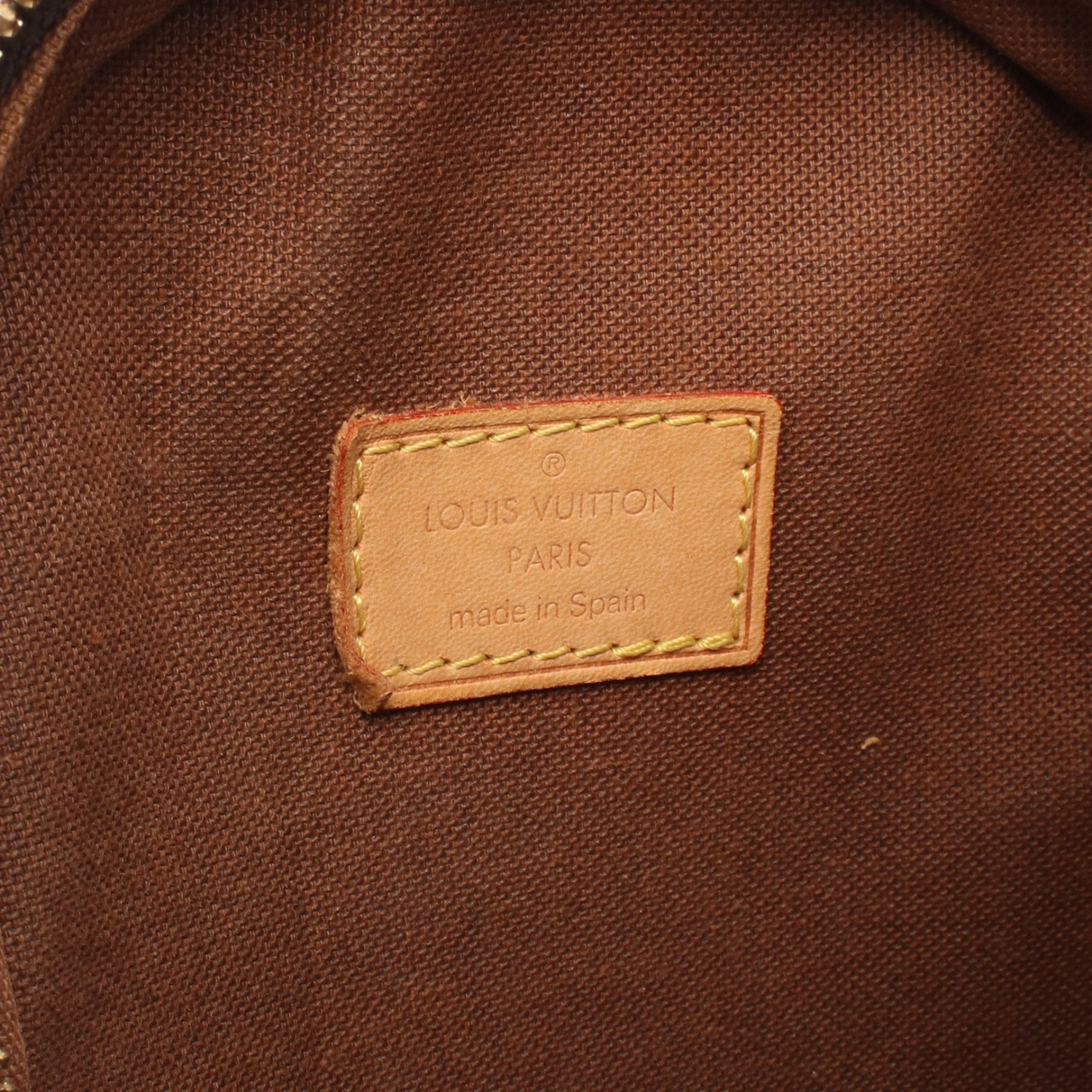 Louis Vuitton Louis Vuitton Pochette Ganju Monogram Body Bag Leather Brown Size ONE SIZE - 4 Thumbnail
