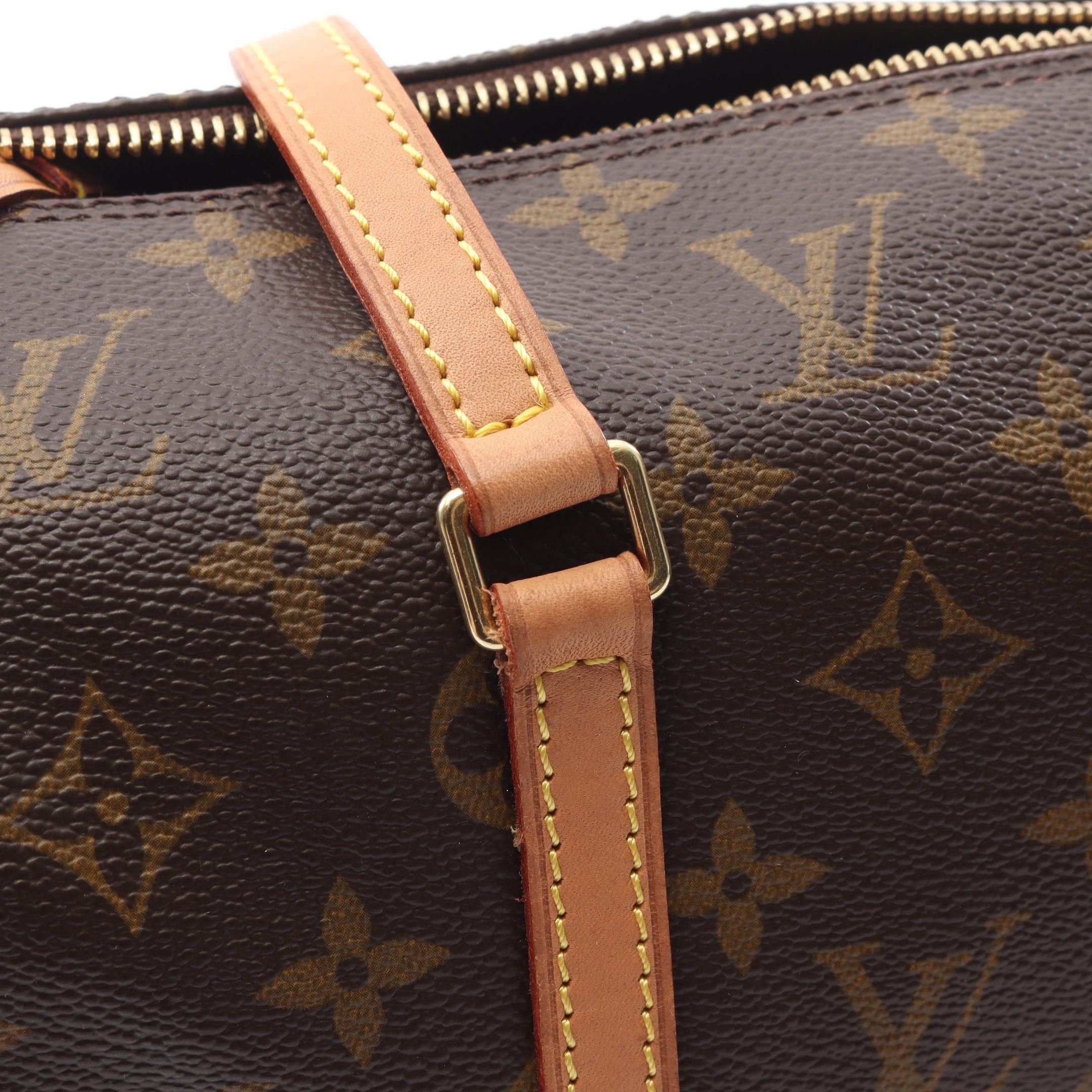 Louis Vuitton Louis Vuitton Papillon 30 Monogram Handbag Leather Brown Size ONE SIZE - 6 Thumbnail