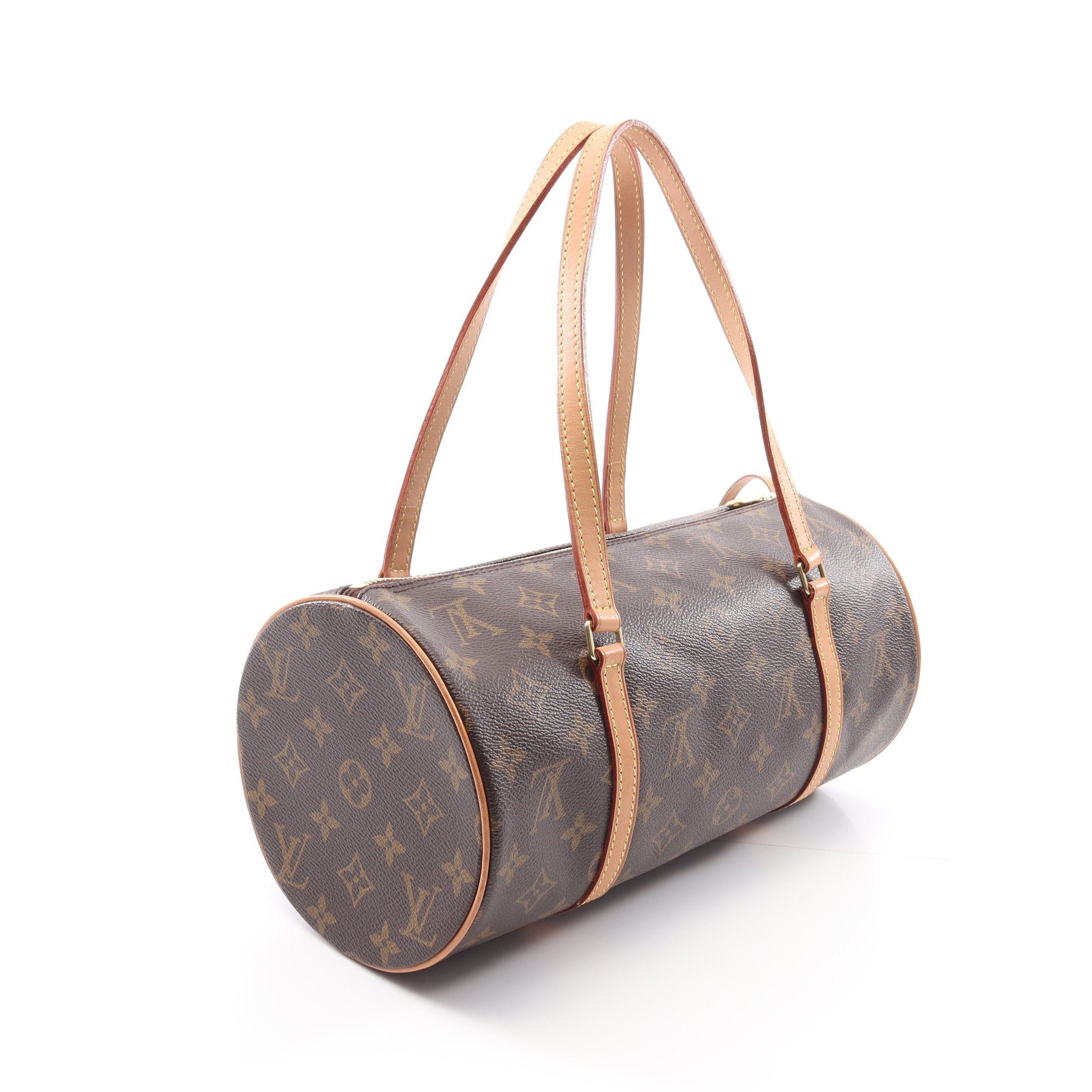 Louis Vuitton Louis Vuitton Papillon 30 Monogram Handbag Leather Brown Size ONE SIZE - 2 Thumbnail