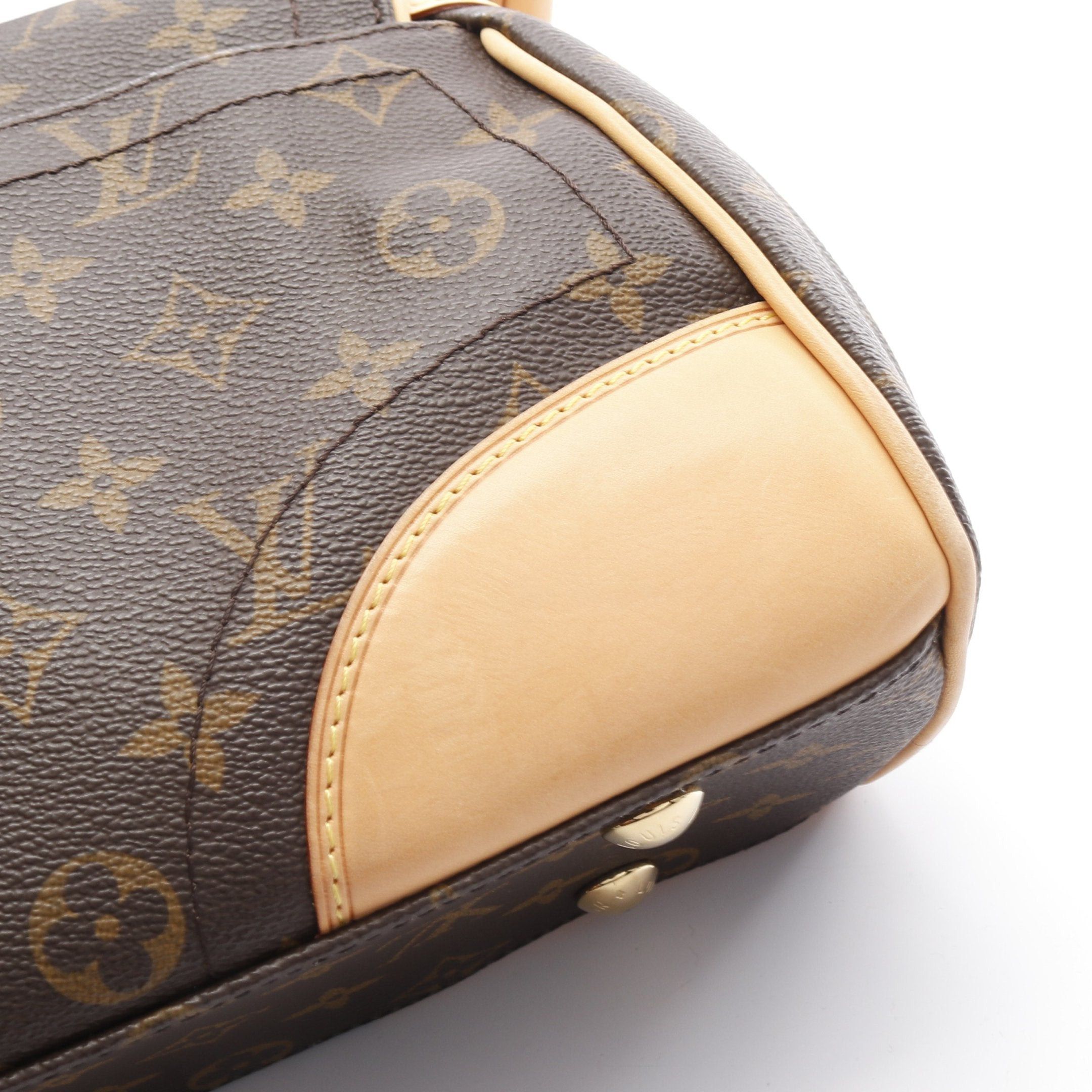 Louis Vuitton Louis Vuitton Beverly Mm Monogram Shoulder Bag Leather Brown Size ONE SIZE - 12 Thumbnail