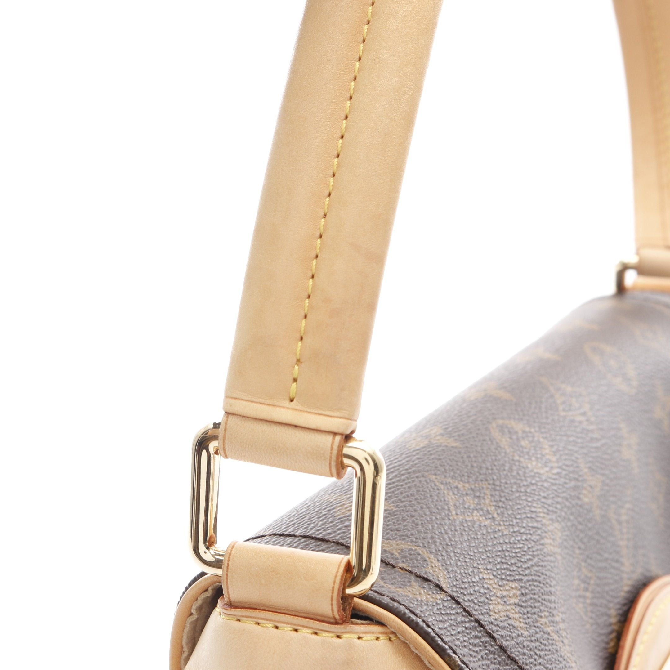 Louis Vuitton Louis Vuitton Beverly Mm Monogram Shoulder Bag Leather Brown Size ONE SIZE - 8 Thumbnail