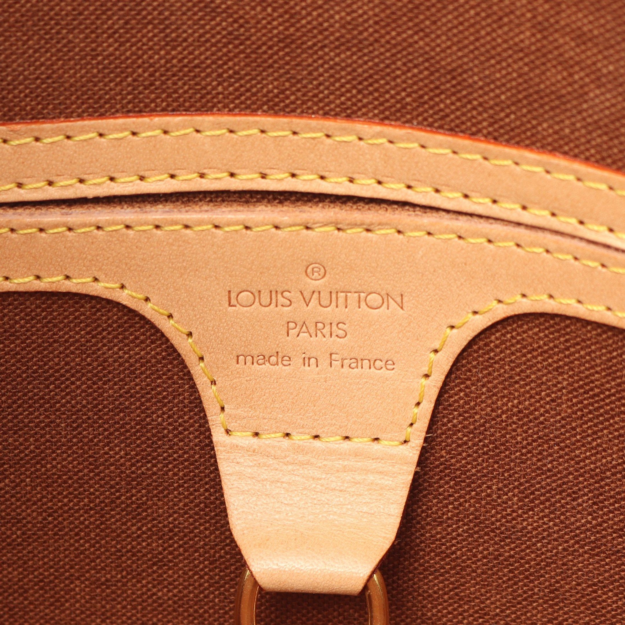 Louis Vuitton Louis Vuitton Ellipse Mm Monogram Handbag Leather Brown Size ONE SIZE - 4 Thumbnail