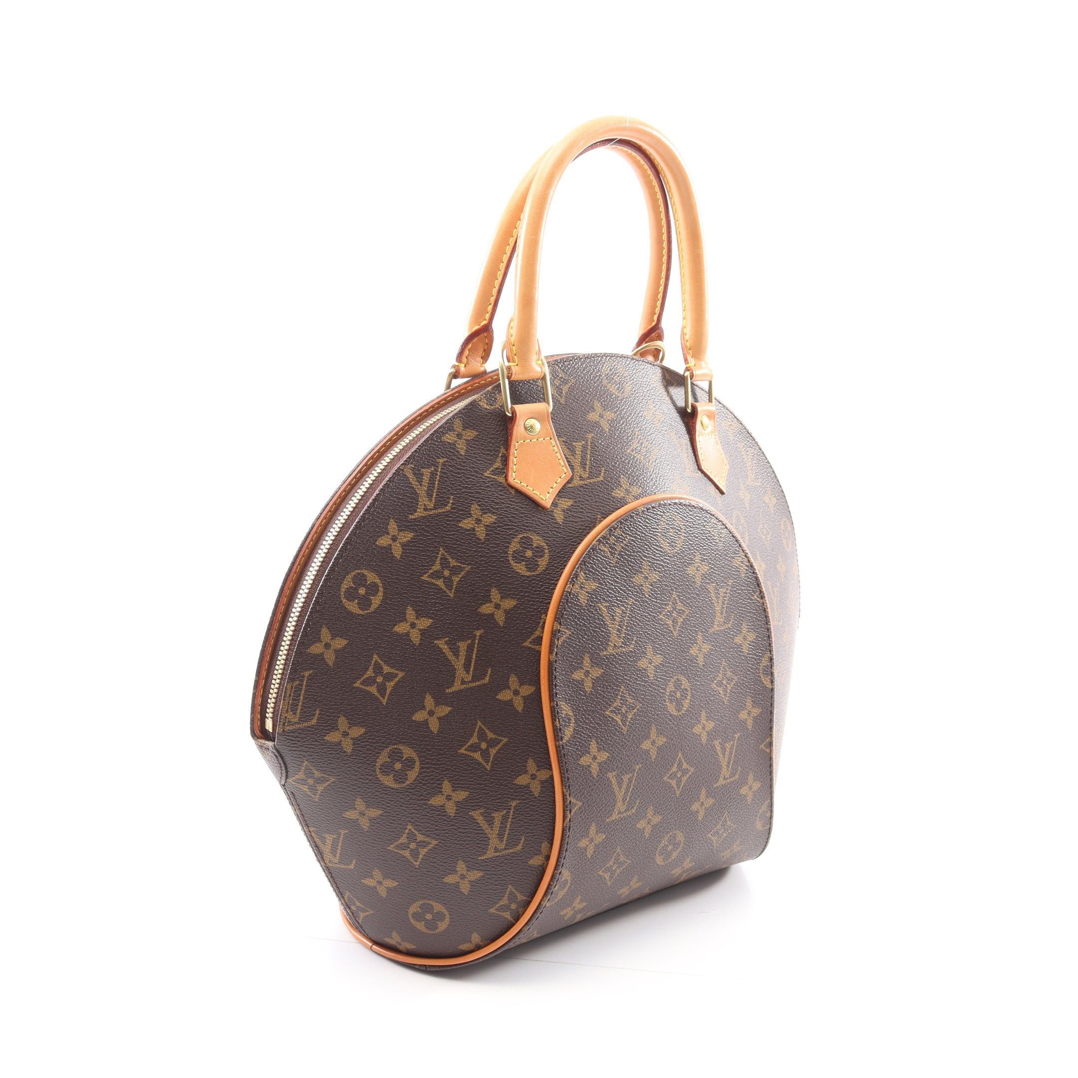 Louis Vuitton Louis Vuitton Ellipse Mm Monogram Handbag Leather Brown Size ONE SIZE - 2 Thumbnail