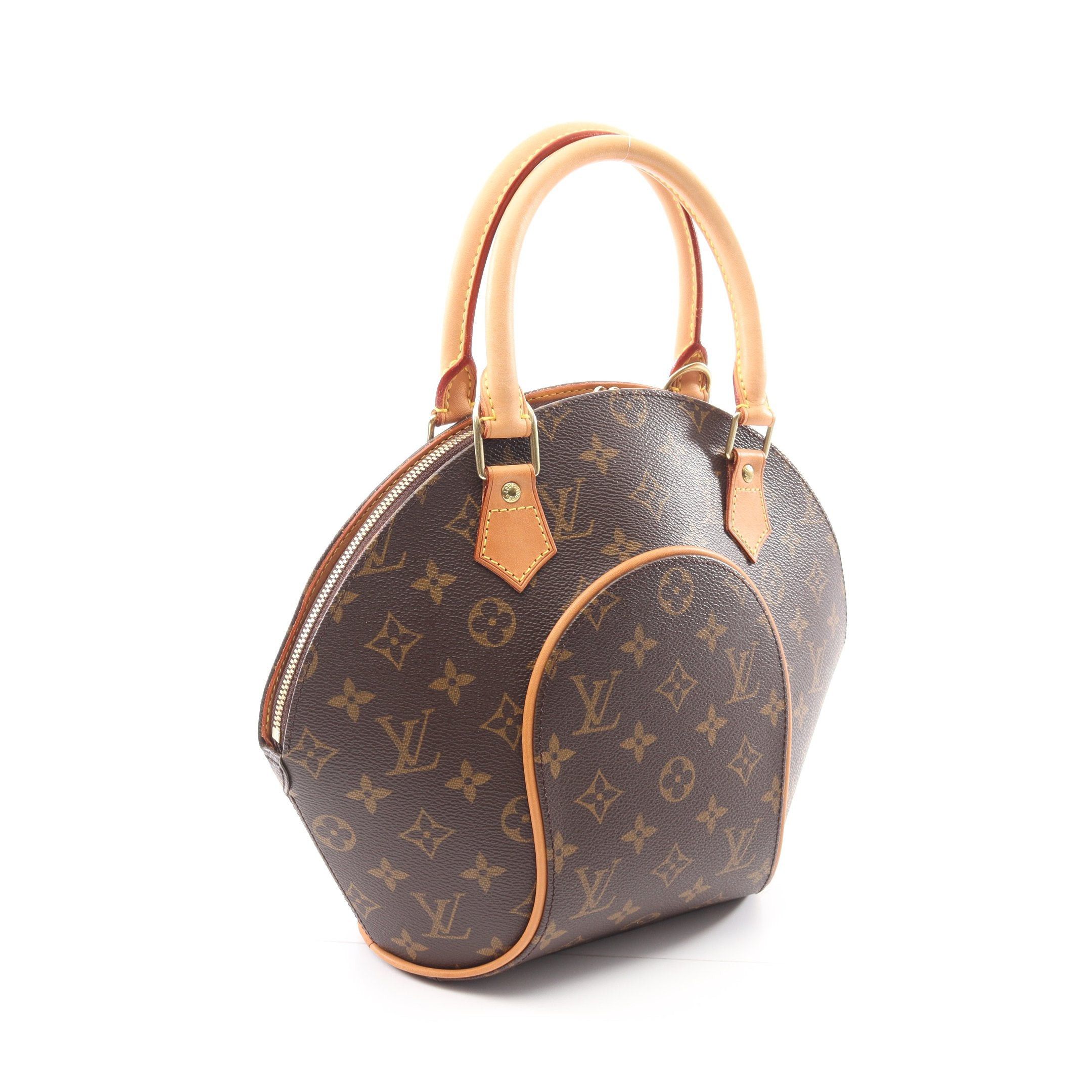 Louis Vuitton Louis Vuitton Ellipse Pm Monogram Handbag Leather Brown Size ONE SIZE - 2 Thumbnail