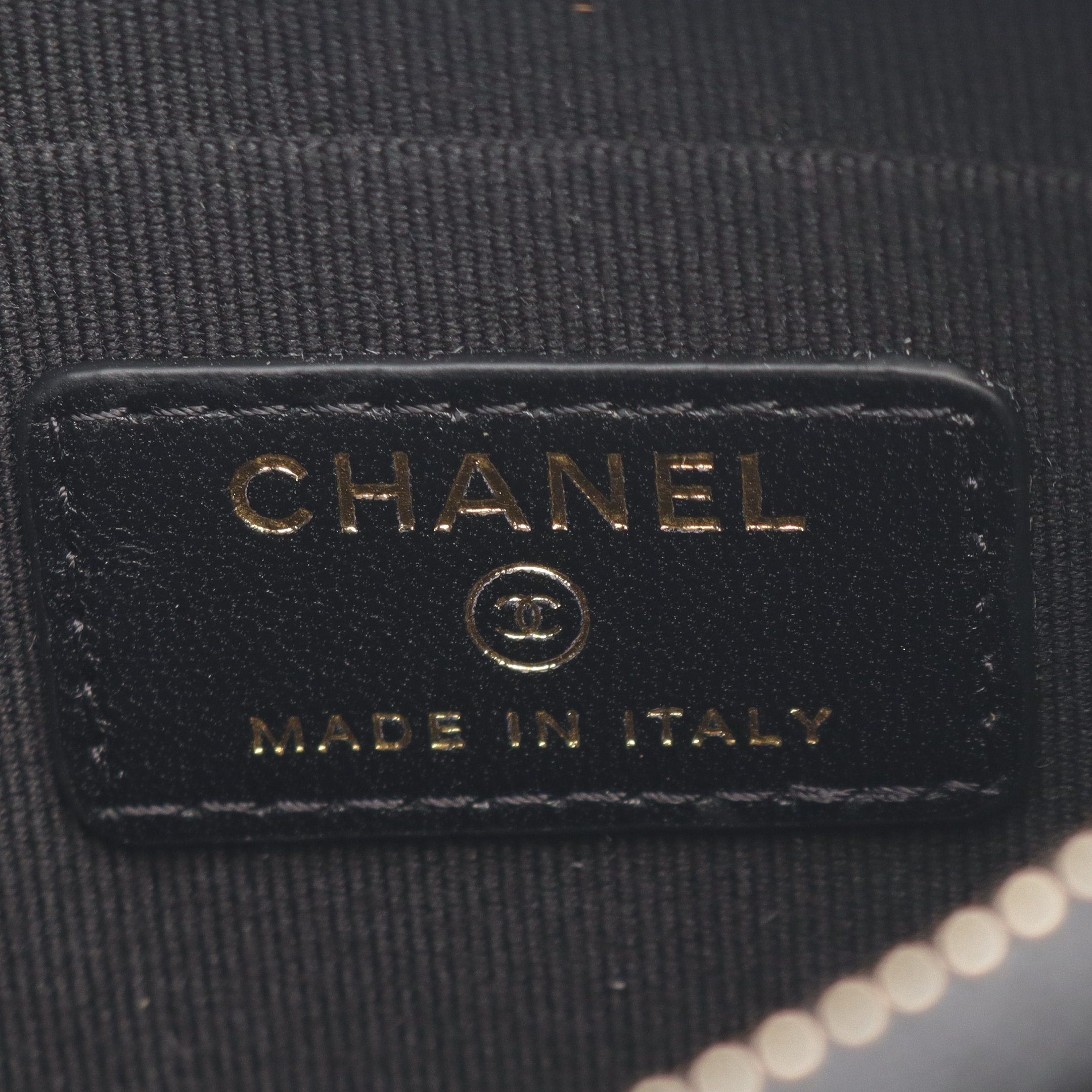 Chanel Chanel Mini Matelasse Hobo Chain Shoulder Bag Velor Black Gold Hardware Size ONE SIZE - 4 Thumbnail