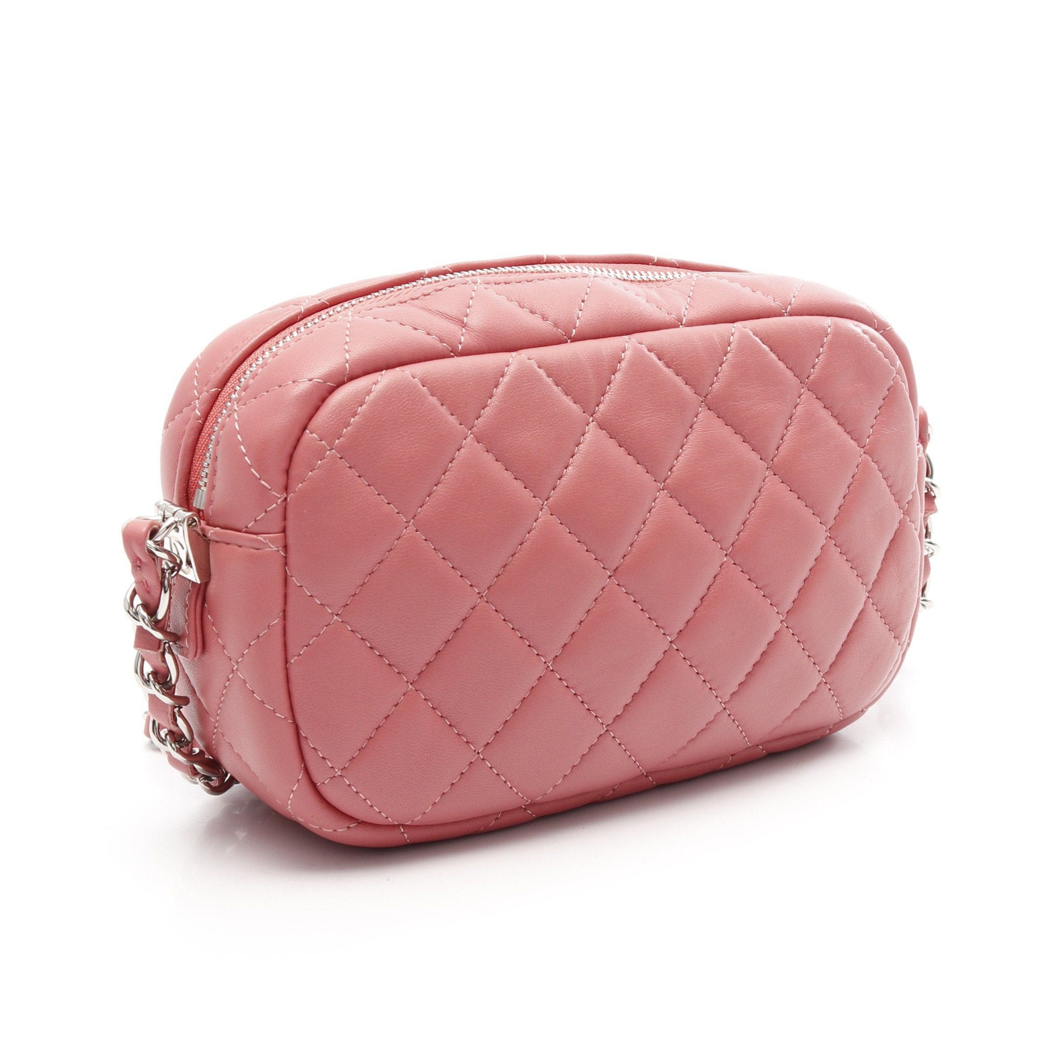 Chanel Chanel Matelasse Chain Shoulder Bag Lambskin Pink Silver Hardware Size ONE SIZE - 2 Thumbnail