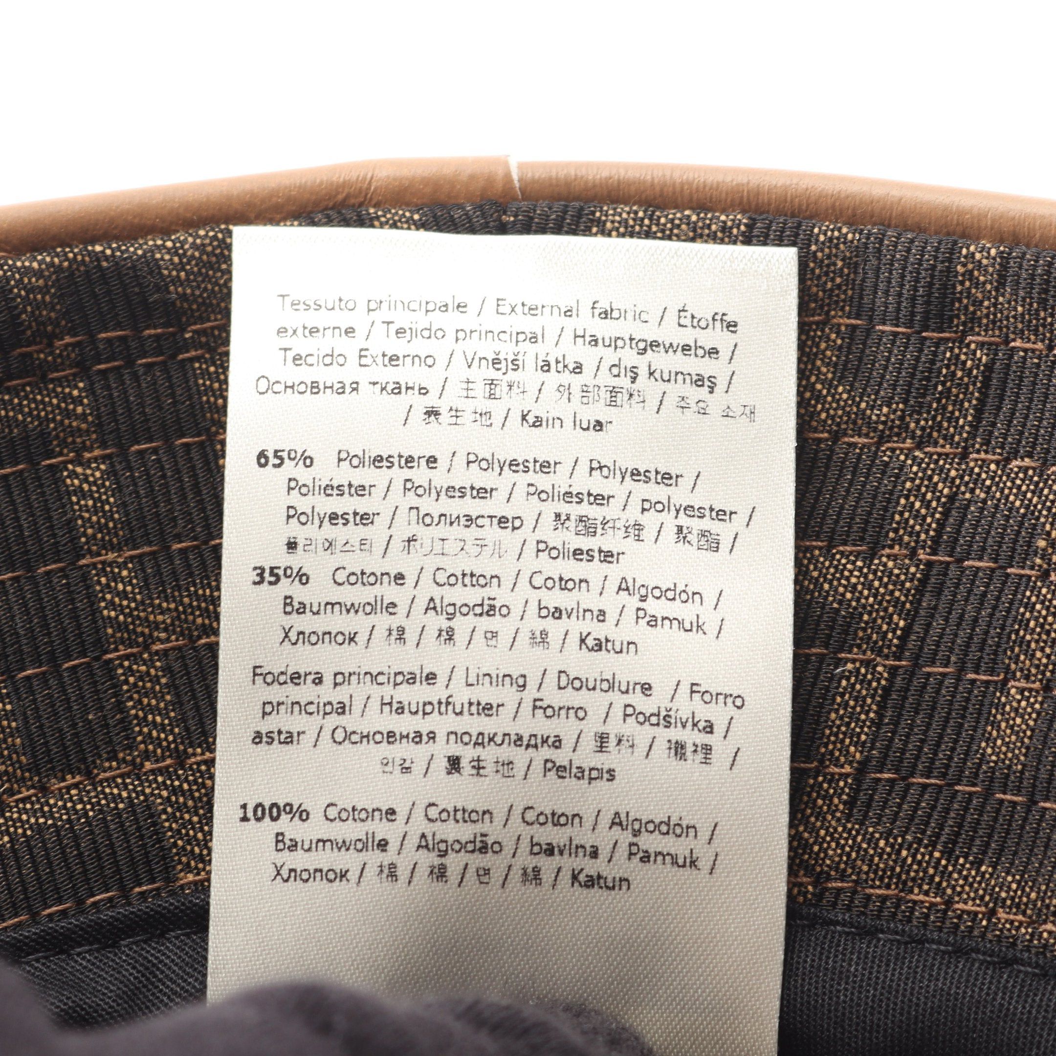 Fendi Fendi Ff Jacquard Bucket Hat Brown Size ONE SIZE - 5 Thumbnail