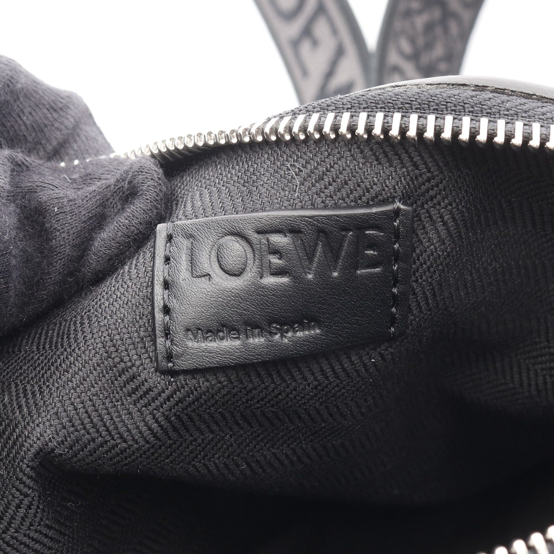 Loewe Loewe Anton Sling Body Bag Leather Black Size ONE SIZE - 5 Thumbnail
