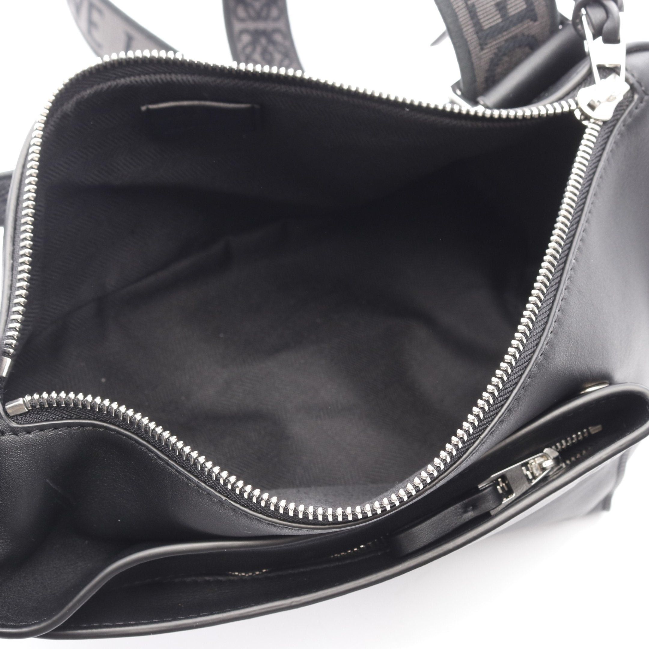Loewe Loewe Anton Sling Body Bag Leather Black Size ONE SIZE - 3 Thumbnail