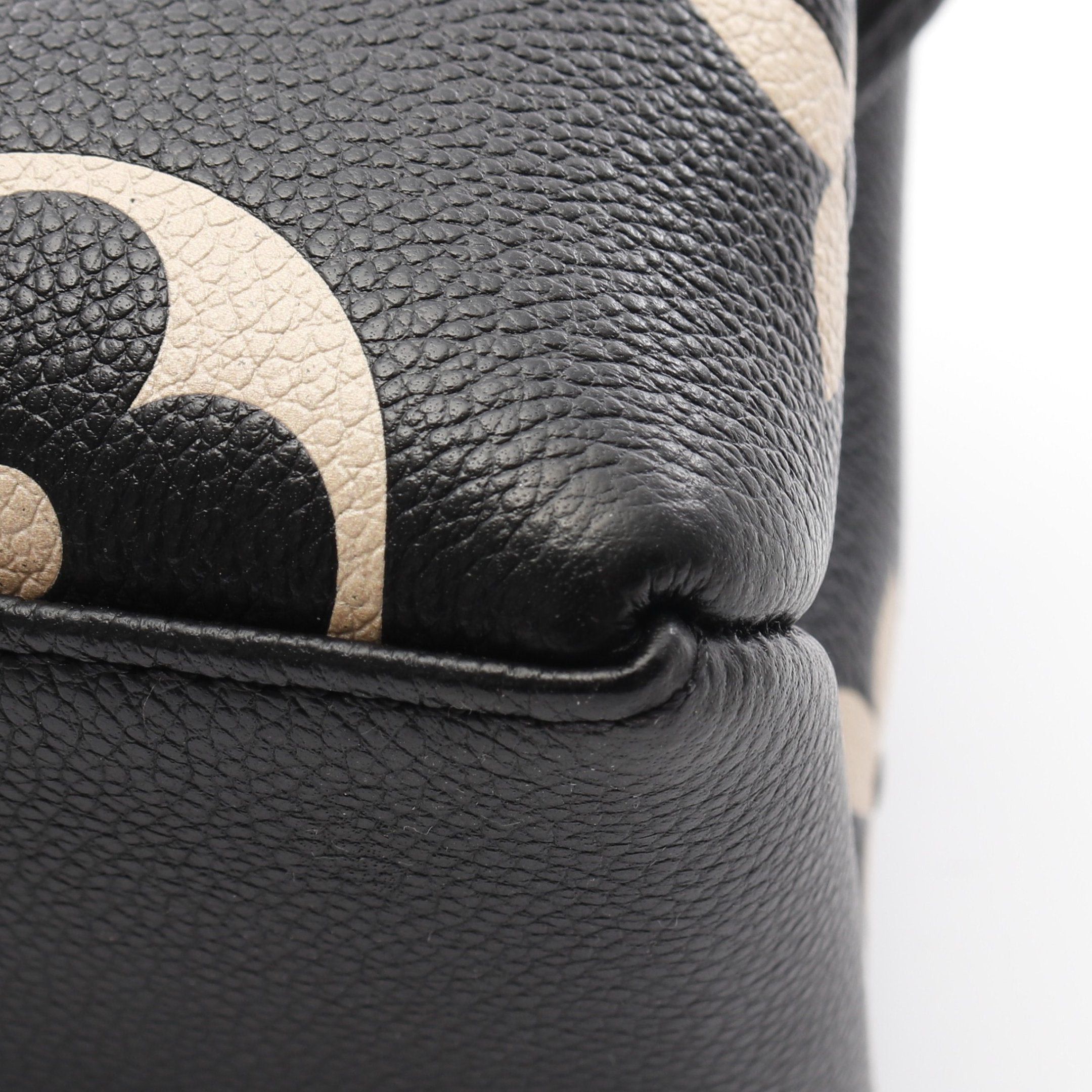 Louis Vuitton Louis Vuitton Petit Pare Pm Bicolor Monogram Empreinte Handbag Leather Black Beige Size ONE SIZE - 6 Thumbnail