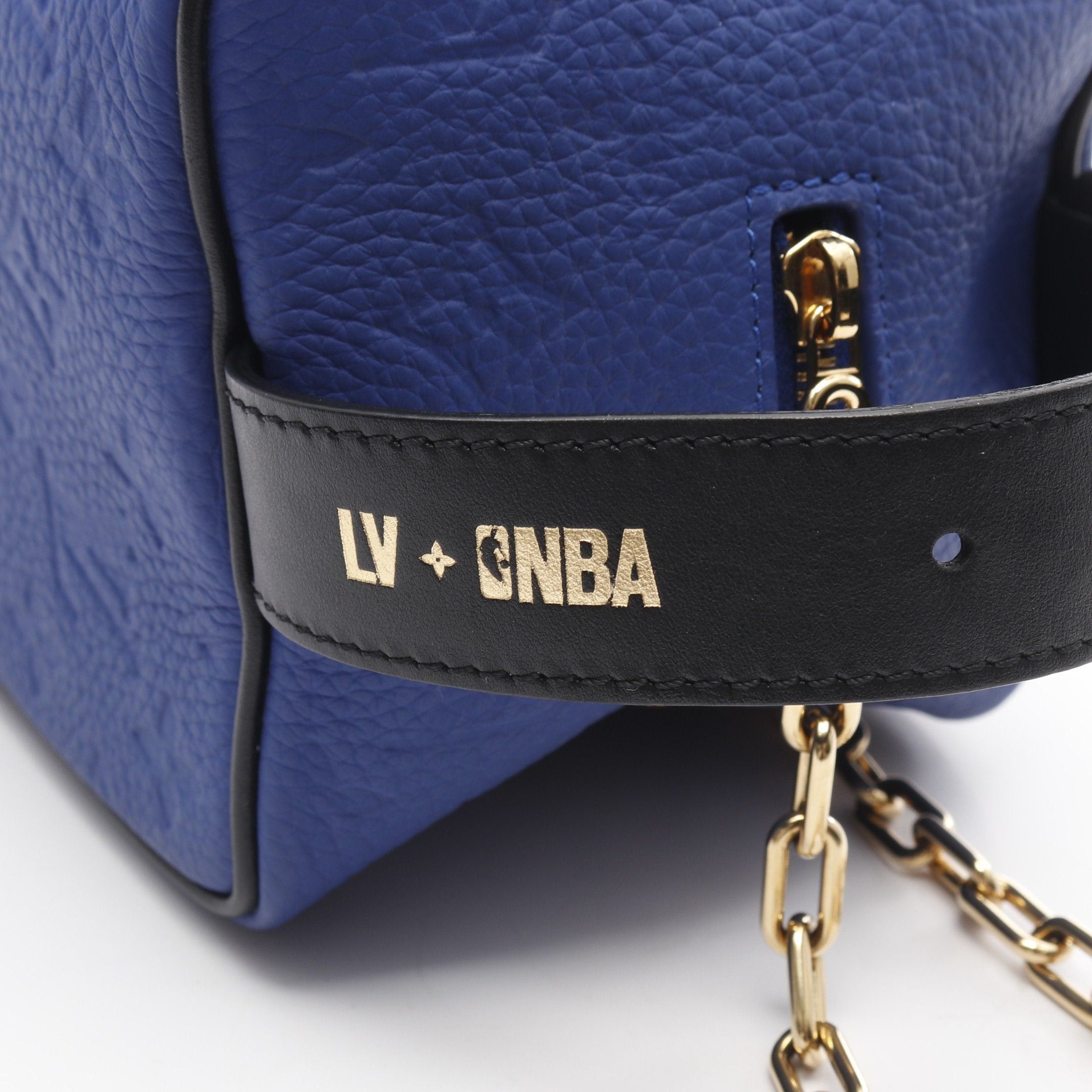 Louis Vuitton Louis Vuitton Louis Vuitton X Nba Cloakroom Dopp Kit Monogram Embossed Second Bag Handbag Leather Blue Multicolor Size ONE SIZE - 11 Thumbnail
