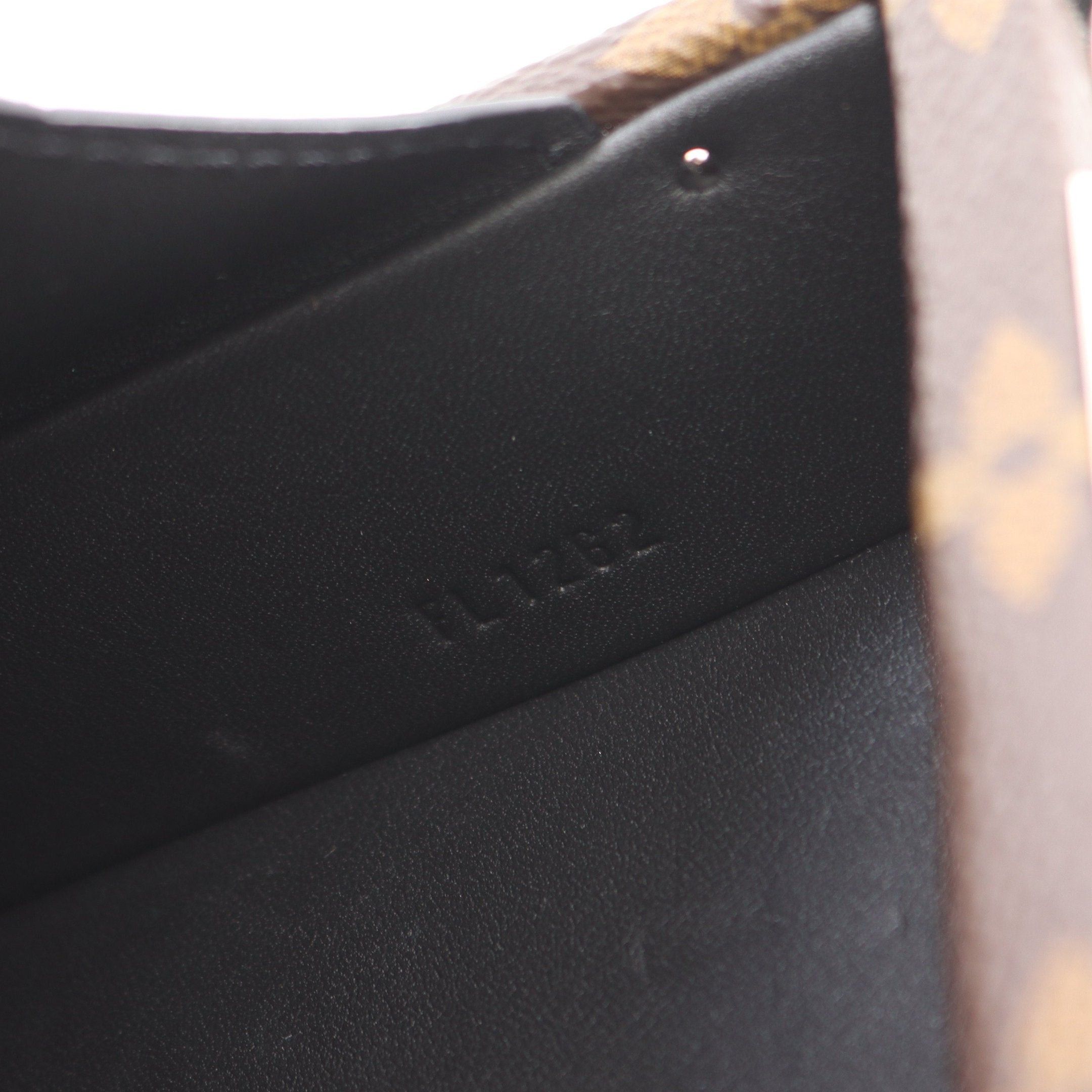 Louis Vuitton Louis Vuitton Clutch Box Monogram Macassar Shoulder Bag Leather Brown Black Size ONE SIZE - 5 Thumbnail
