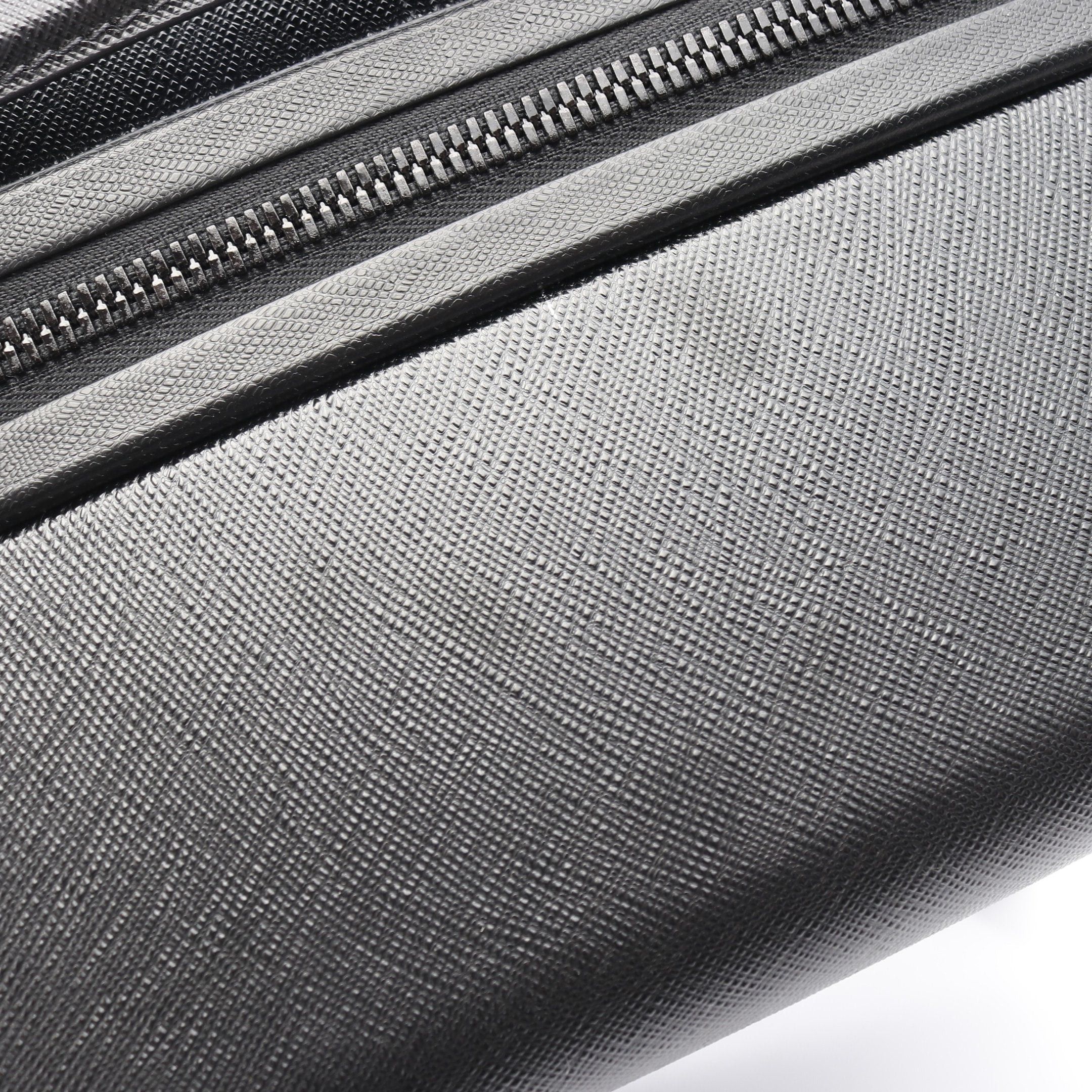 Prada Prada Policarbonato Trolley Polycarbonate Carry Case Suitcase Saffiano Leather Black Prada Logo Plate Size ONE SIZE - 6 Thumbnail