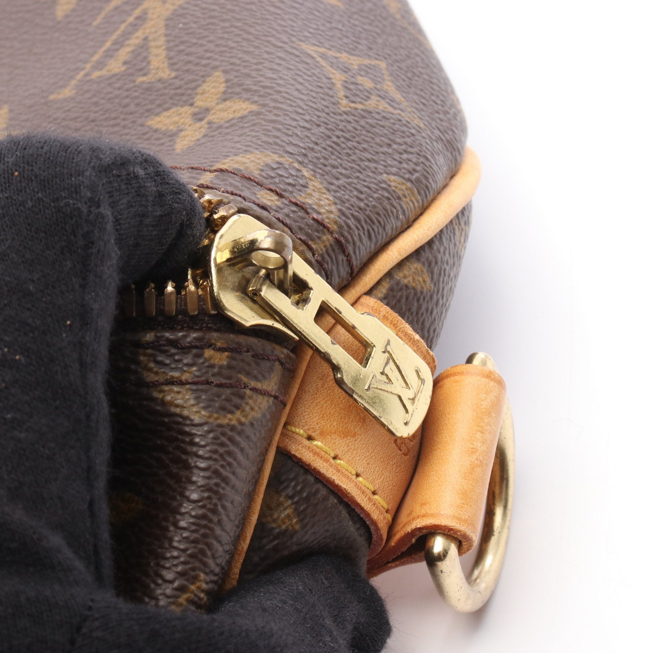 Louis Vuitton Louis Vuitton Keepall 50 Monogram Boston Bag Leather Brown Size ONE SIZE - 10 Thumbnail