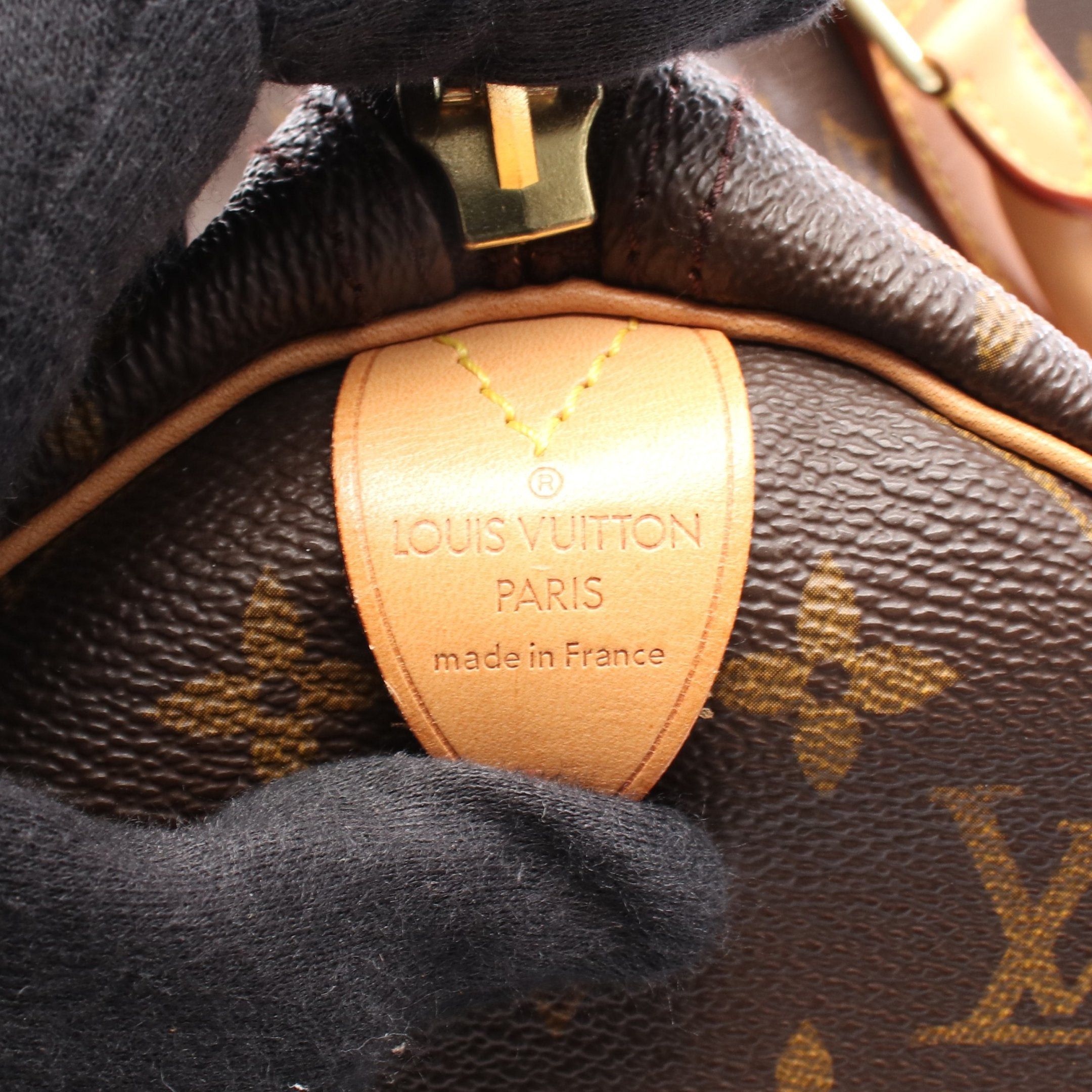 Louis Vuitton Louis Vuitton Keepall 45 Monogram Boston Bag Leather Brown Size ONE SIZE - 4 Thumbnail