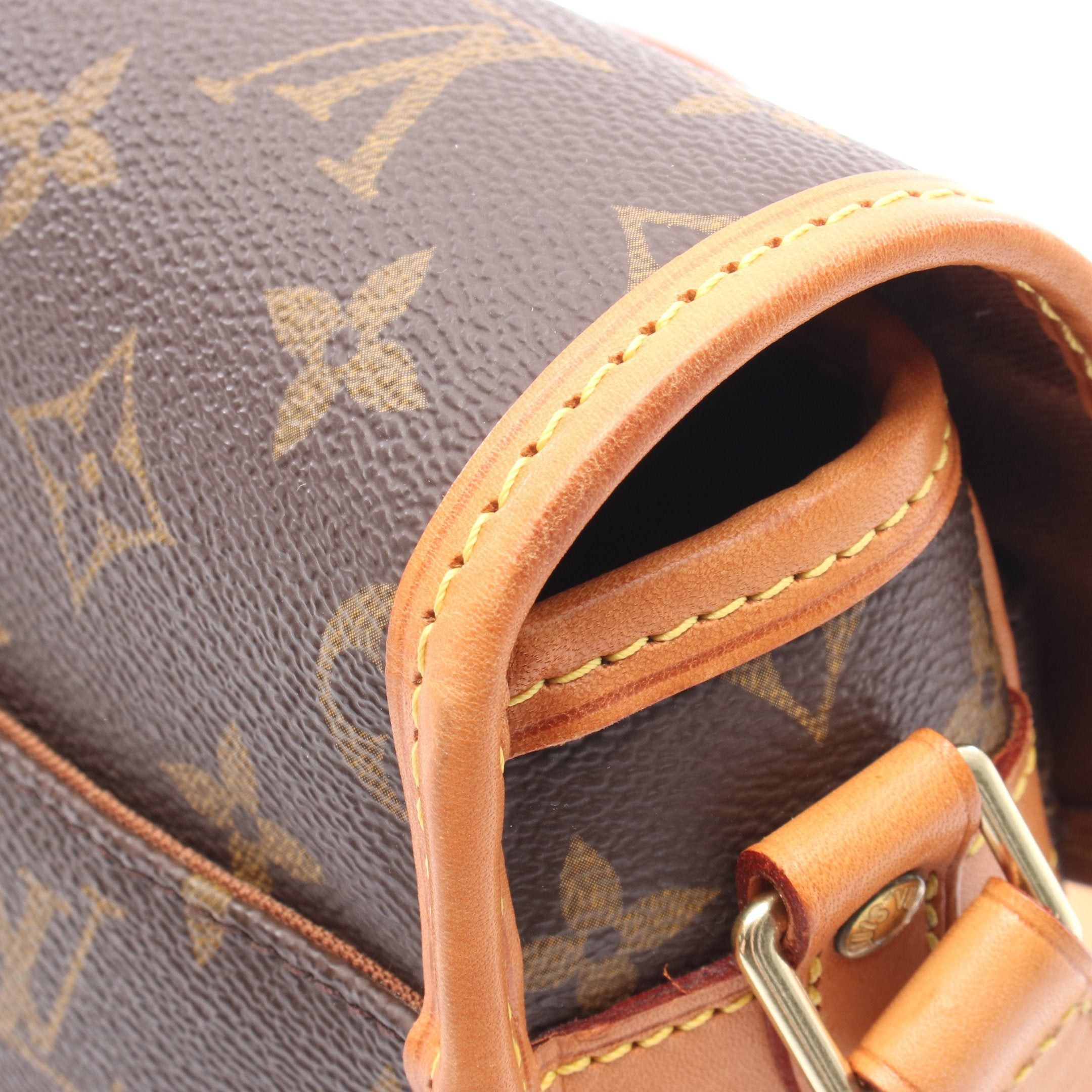 Louis Vuitton Louis Vuitton Sologne Monogram Shoulder Bag Leather Brown Size ONE SIZE - 6 Thumbnail