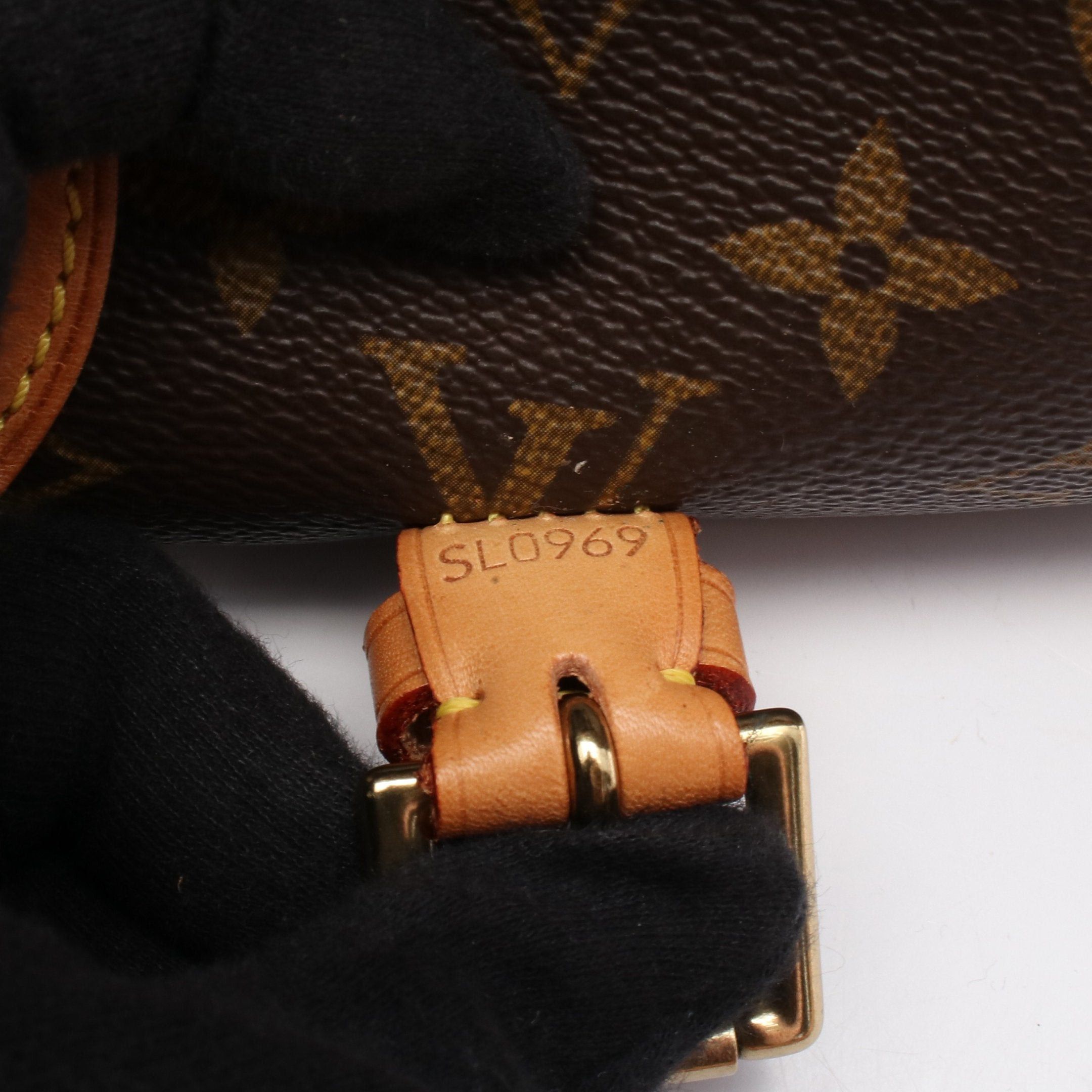 Louis Vuitton Louis Vuitton Sologne Monogram Shoulder Bag Leather Brown Size ONE SIZE - 5 Thumbnail