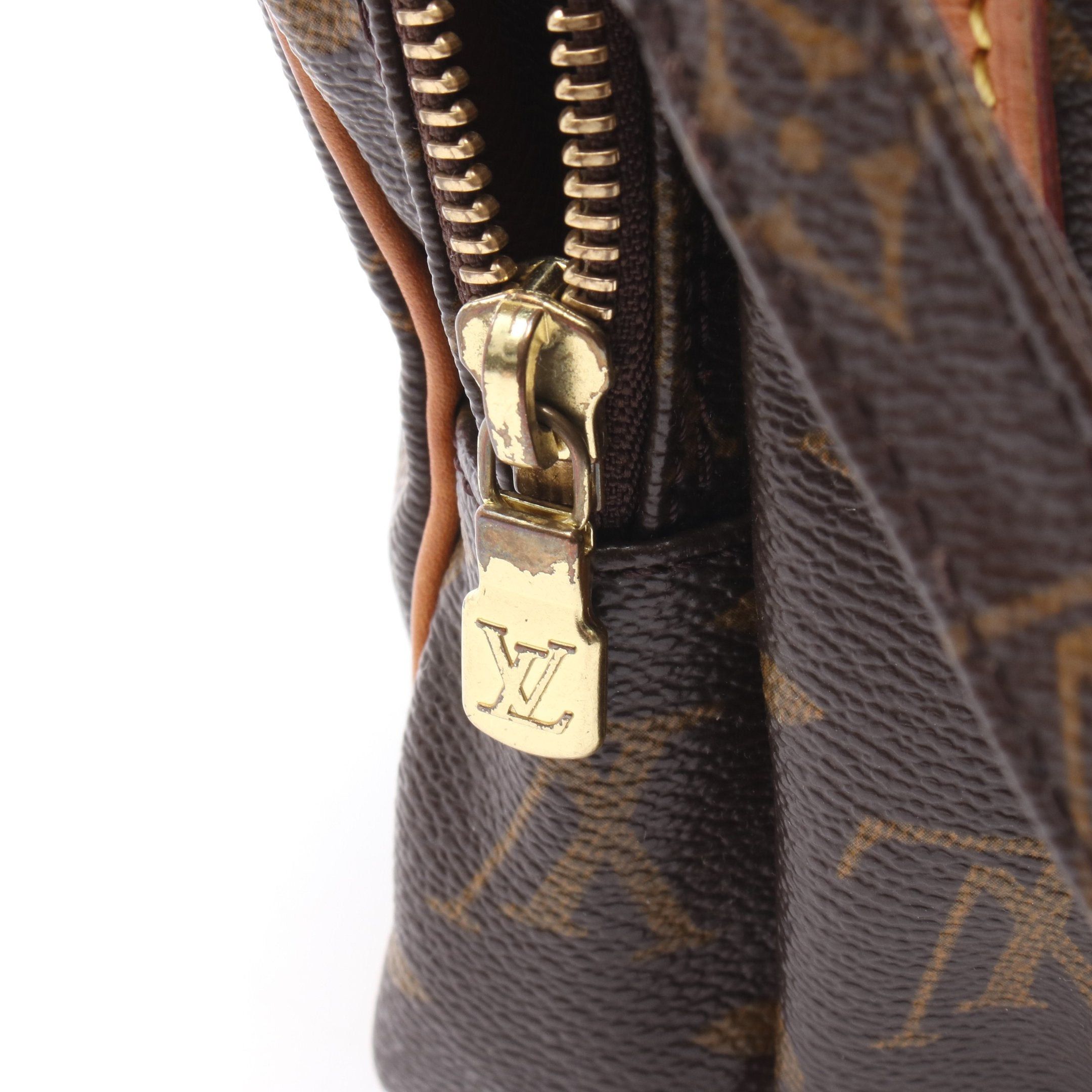 Louis Vuitton Louis Vuitton Amazon Monogram Shoulder Bag Leather Brown Size ONE SIZE - 9 Thumbnail