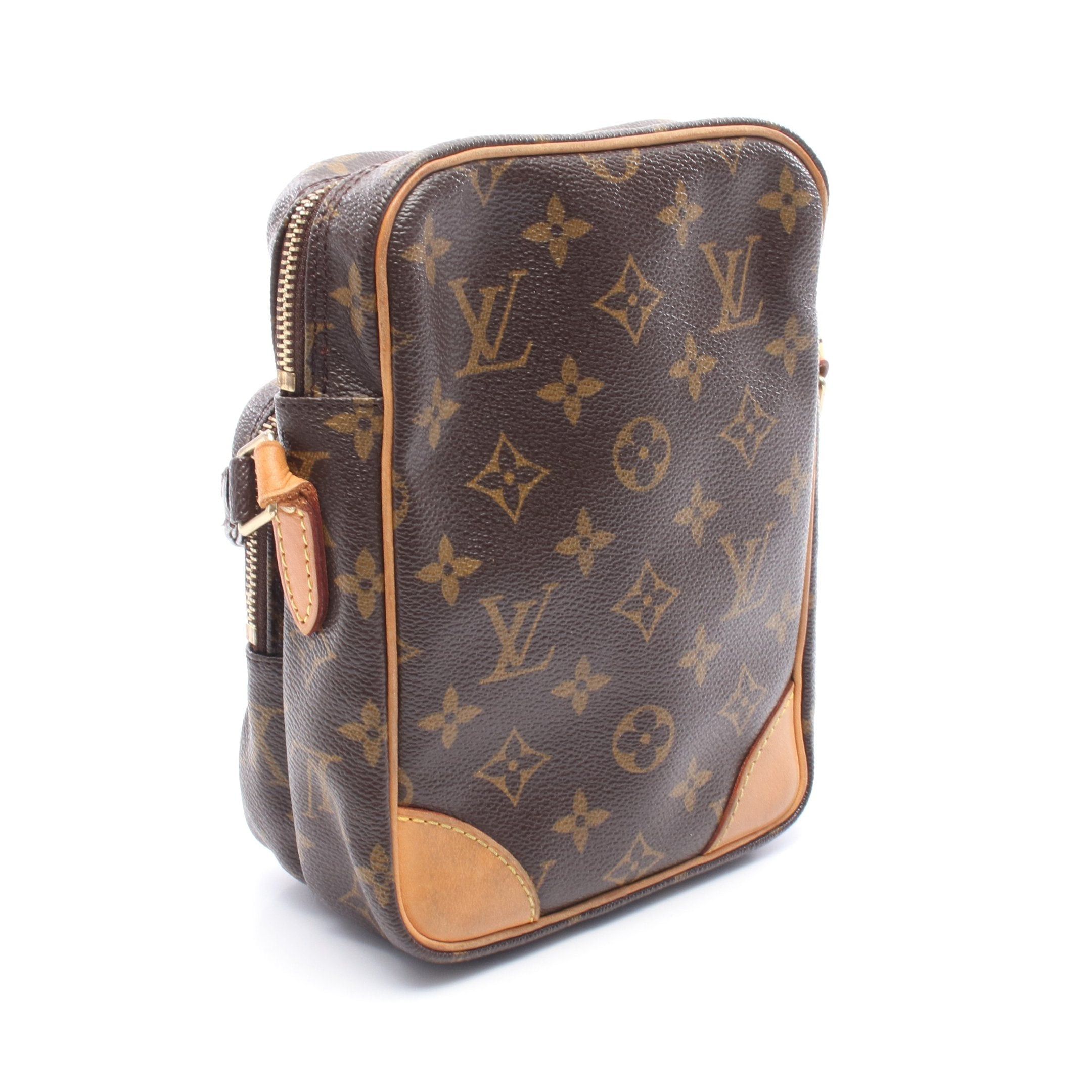 Louis Vuitton Louis Vuitton Amazon Monogram Shoulder Bag Leather Brown Size ONE SIZE - 2 Thumbnail