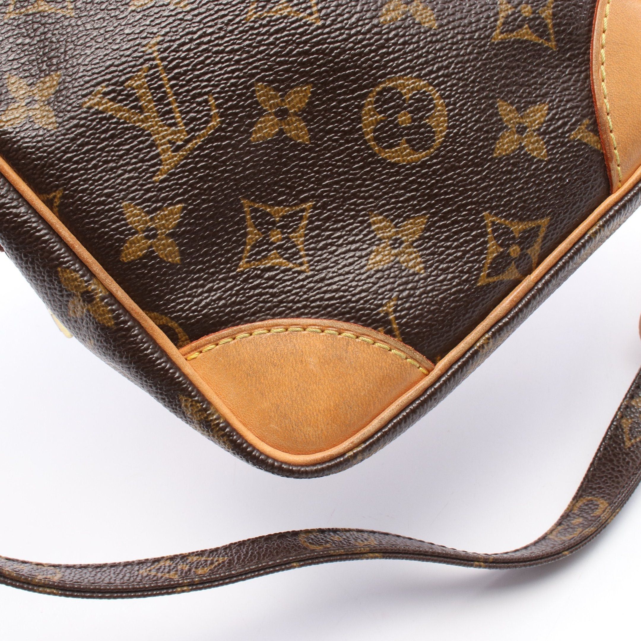 Louis Vuitton Louis Vuitton Amazon Monogram Shoulder Bag Leather Brown Size ONE SIZE - 7 Thumbnail