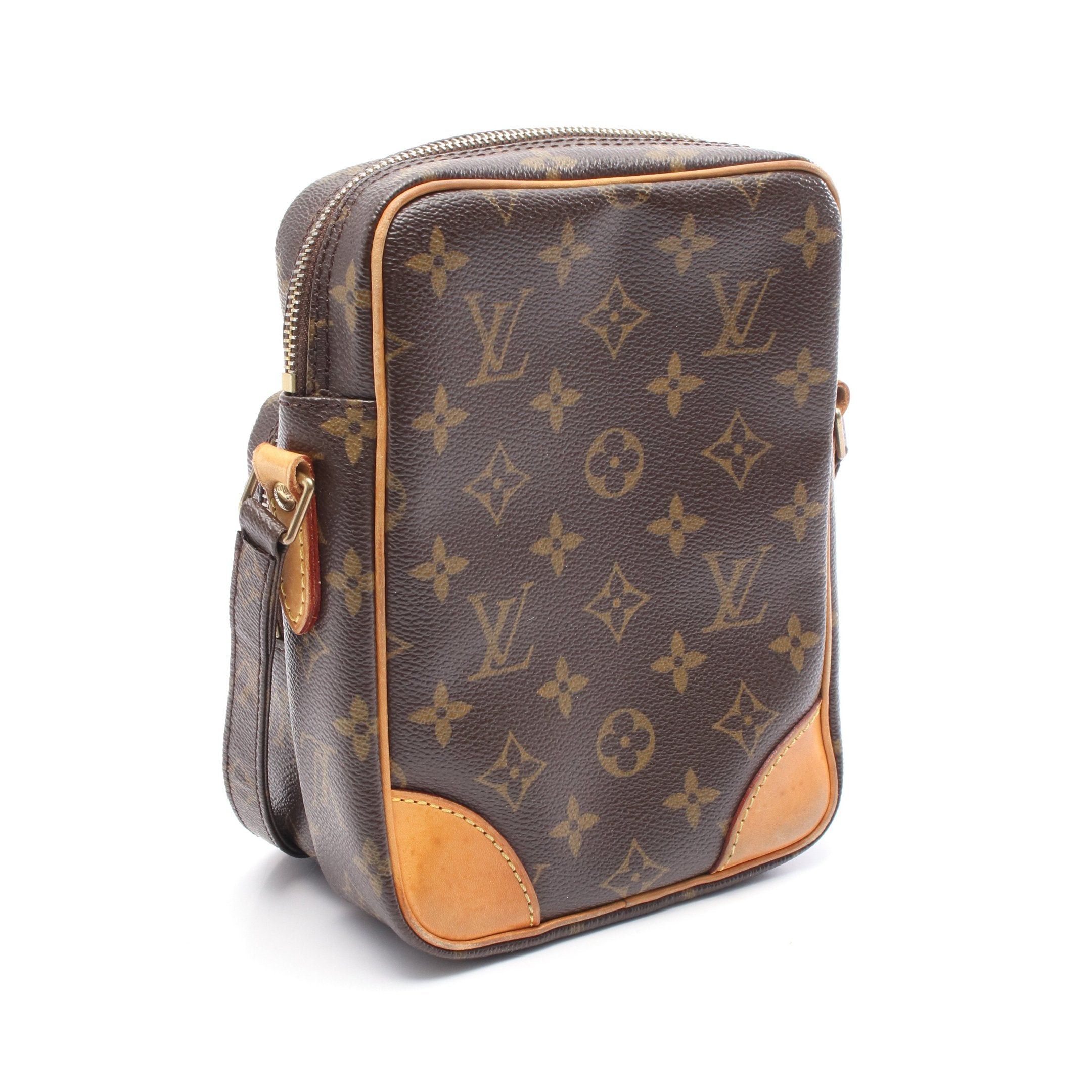 Louis Vuitton Louis Vuitton Amazon Monogram Shoulder Bag Leather Brown Size ONE SIZE - 2 Thumbnail