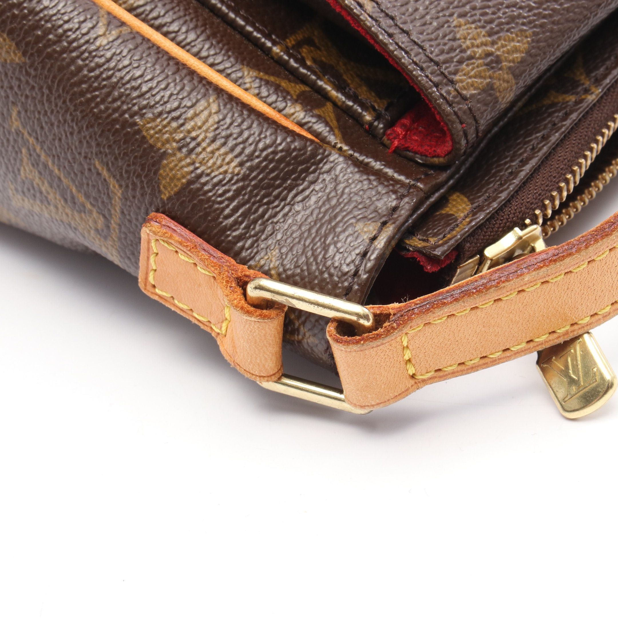 Louis Vuitton Louis Vuitton Viva Cite Pm Monogram Shoulder Bag Leather Brown Size ONE SIZE - 8 Thumbnail