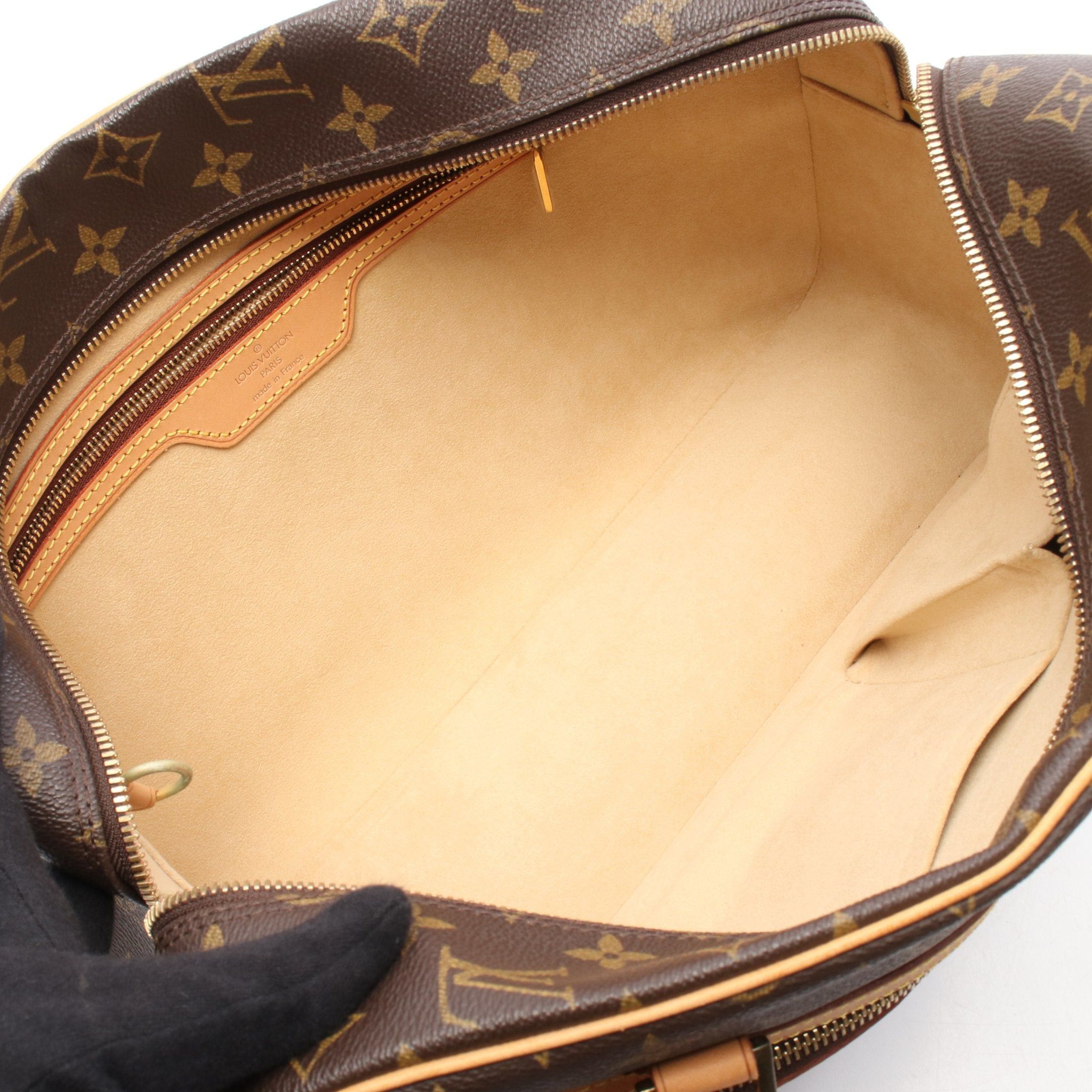 Louis Vuitton Louis Vuitton Cite Gm Monogram Shoulder Bag Leather Brown Size ONE SIZE - 3 Thumbnail