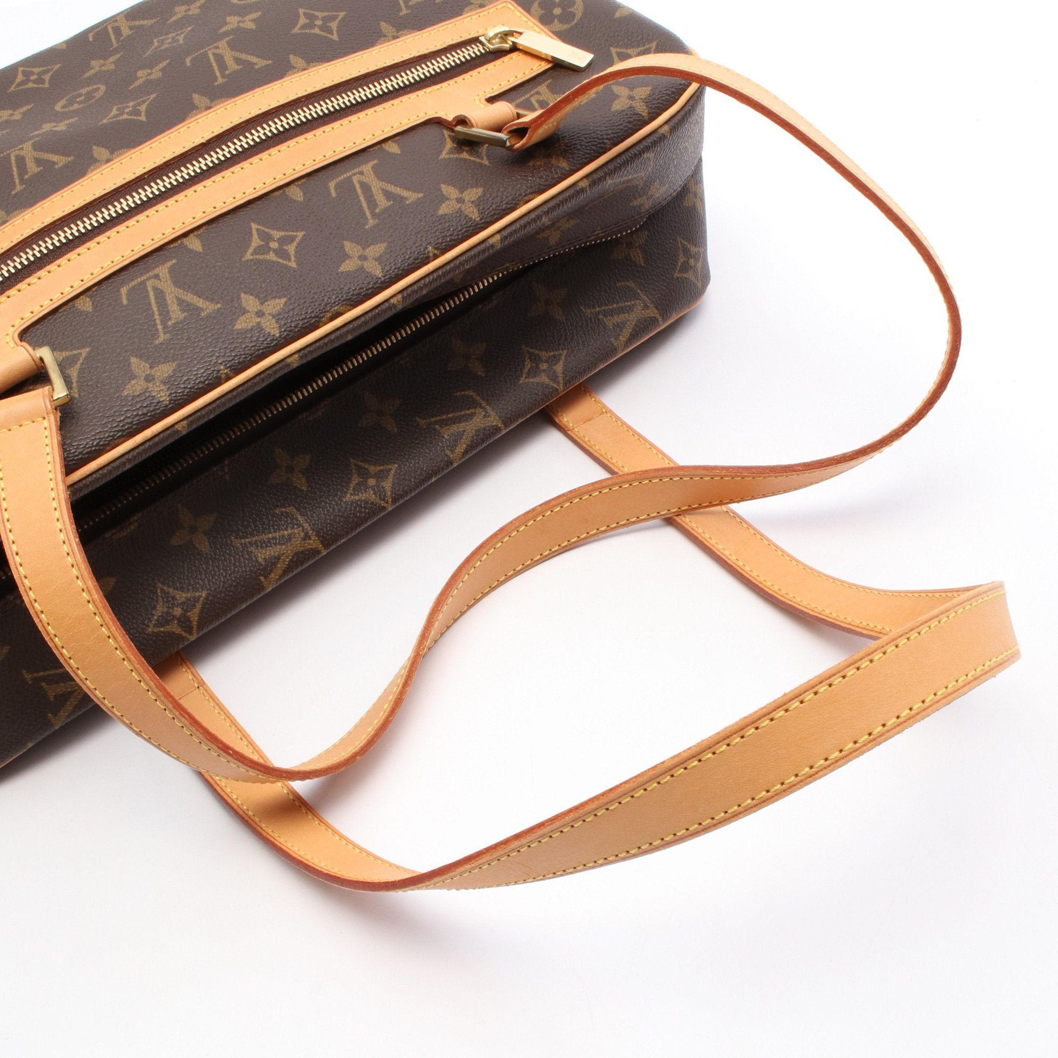 Louis Vuitton Louis Vuitton Cite Gm Monogram Shoulder Bag Leather Brown Size ONE SIZE - 6 Thumbnail