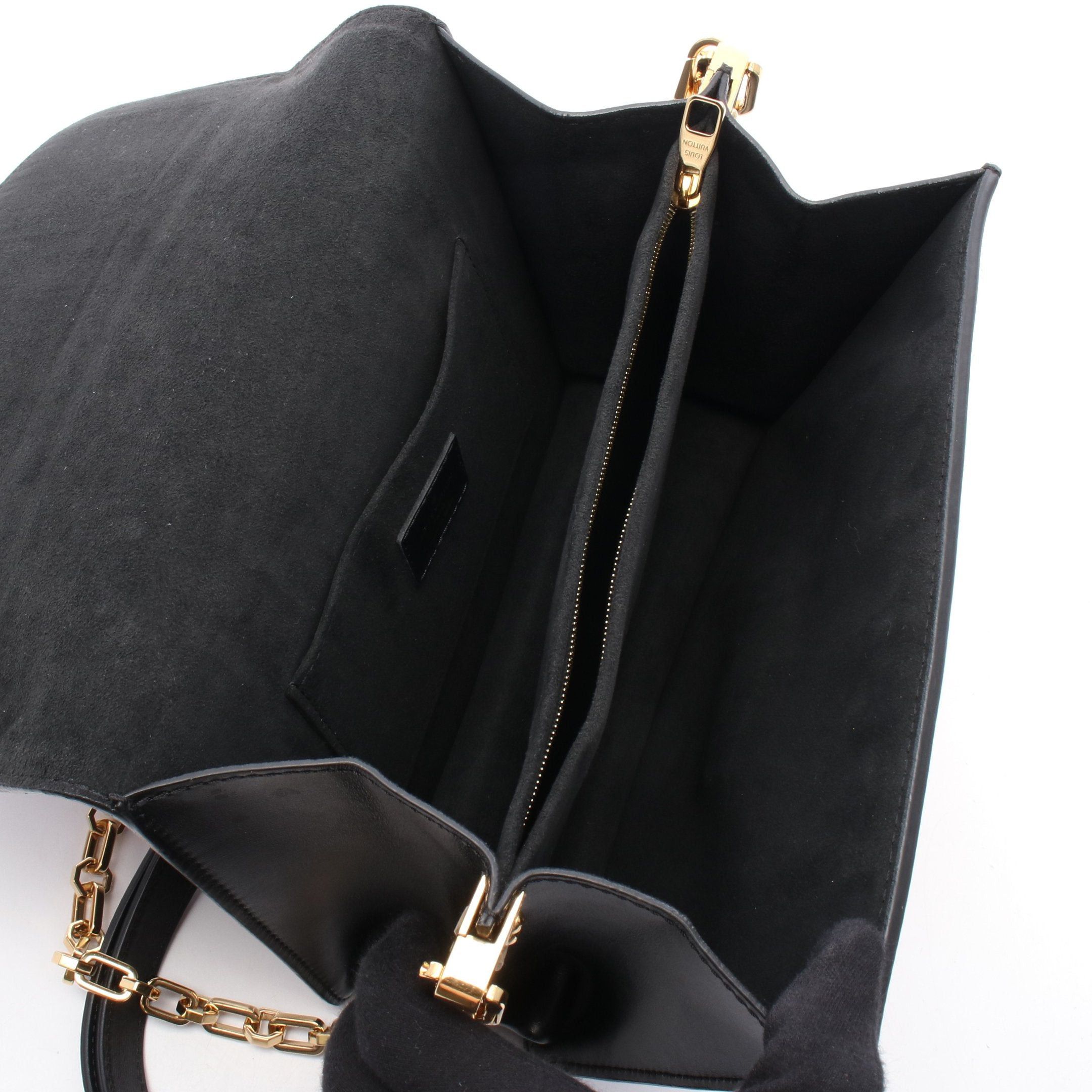 Louis Vuitton Louis Vuitton Dauphine Mm Monogram Game On Collection Chain Shoulder Bag Leather Brown Black Multicolor Size ONE SIZE - 3 Thumbnail