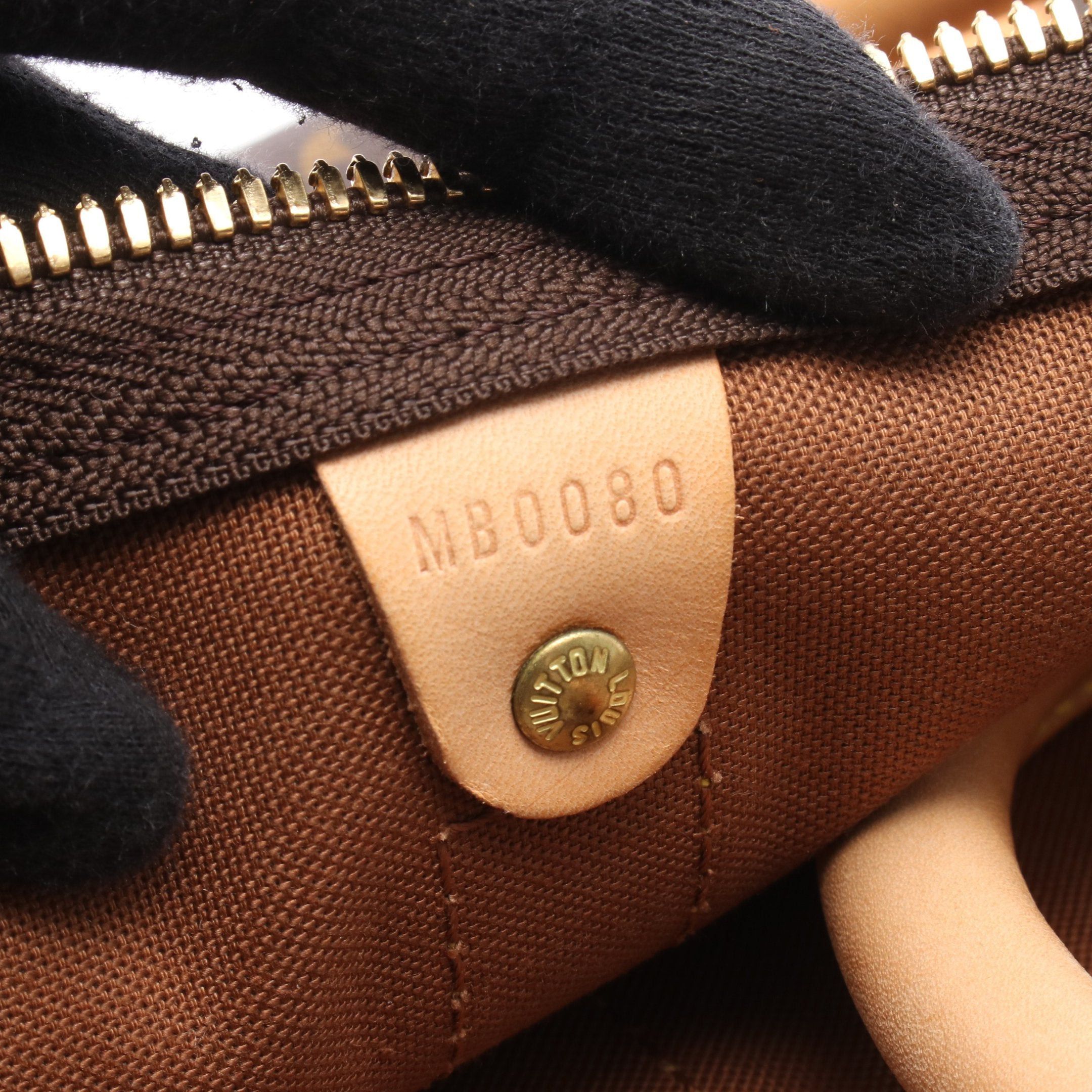 Louis Vuitton Louis Vuitton Keepall 45 Monogram Boston Bag Leather Brown Size ONE SIZE - 5 Thumbnail
