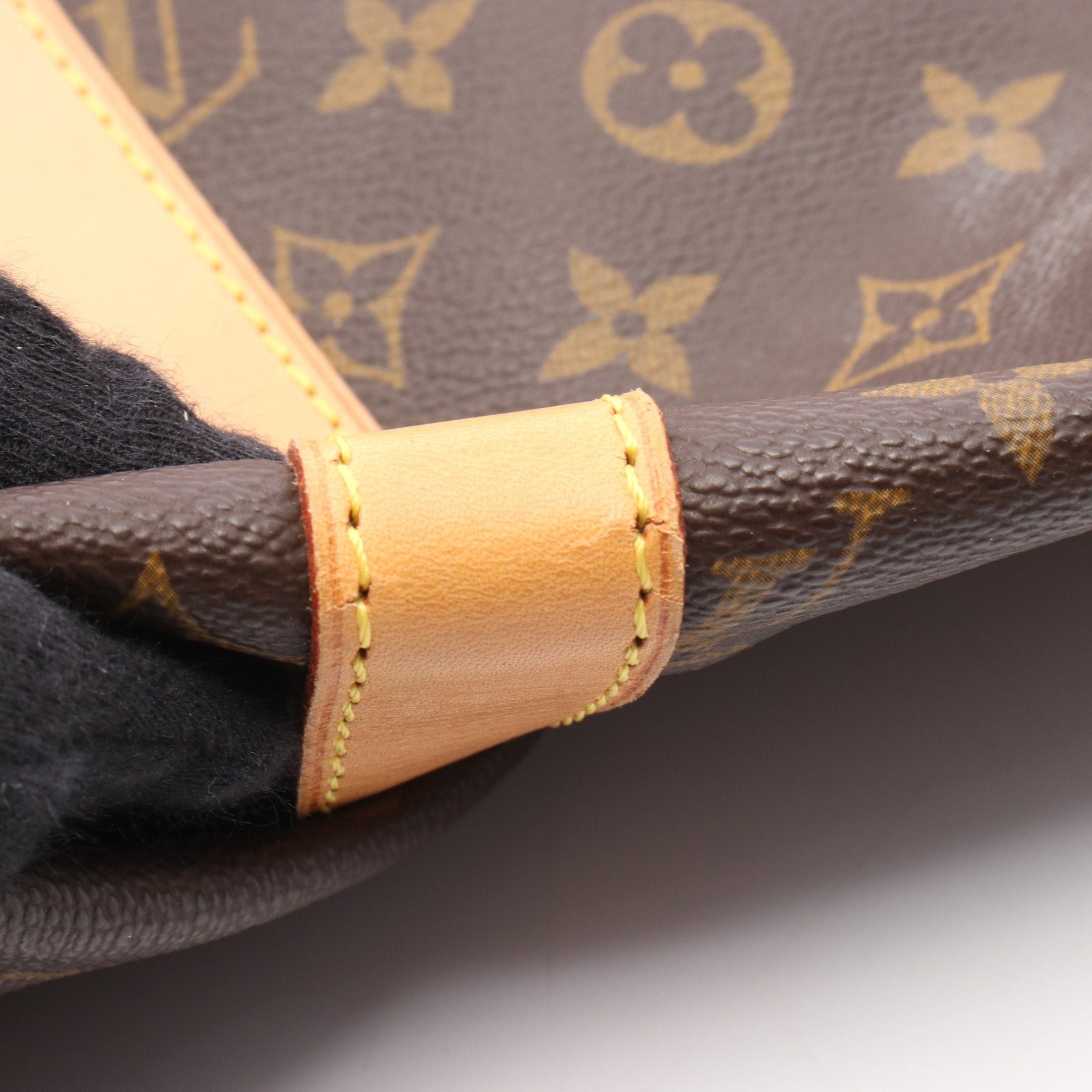 Louis Vuitton Louis Vuitton Keepall 45 Monogram Boston Bag Leather Brown Size ONE SIZE - 9 Thumbnail