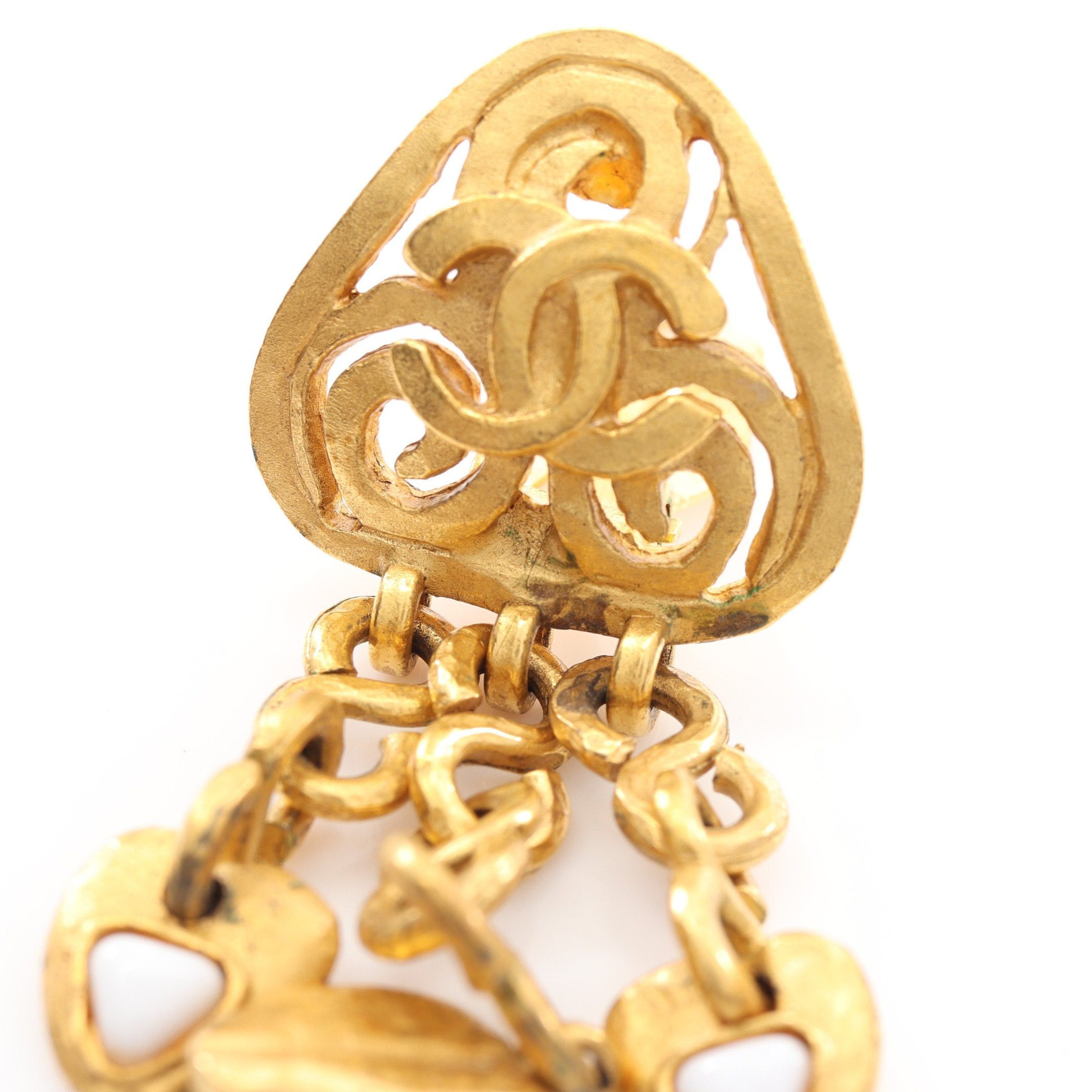 Chanel Chanel Coco Mark Earrings Gp Gold 95P Size ONE SIZE - 6 Thumbnail