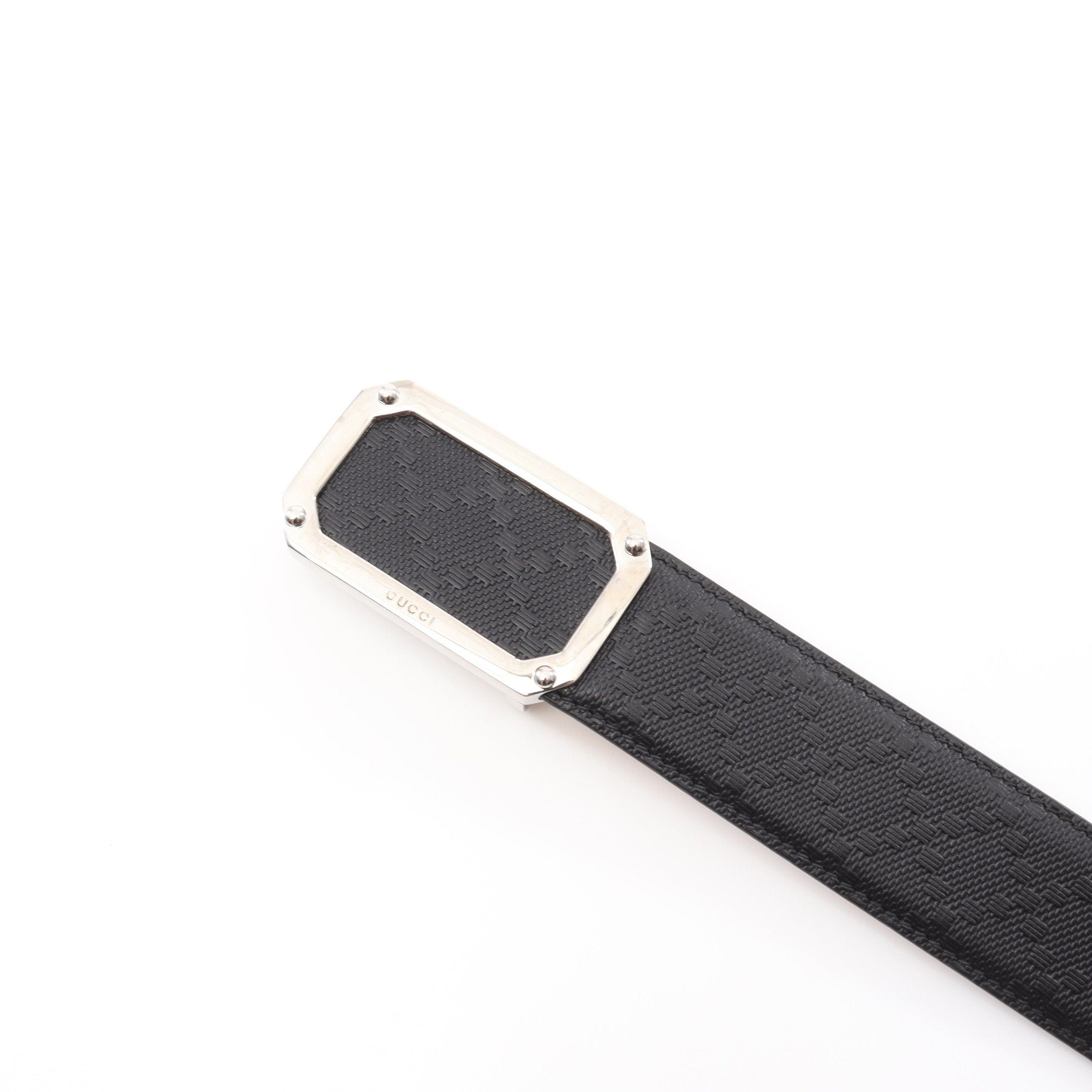 Gucci Gucci Gucci Sima Belt Leather Black Size ONE SIZE - 2 Thumbnail