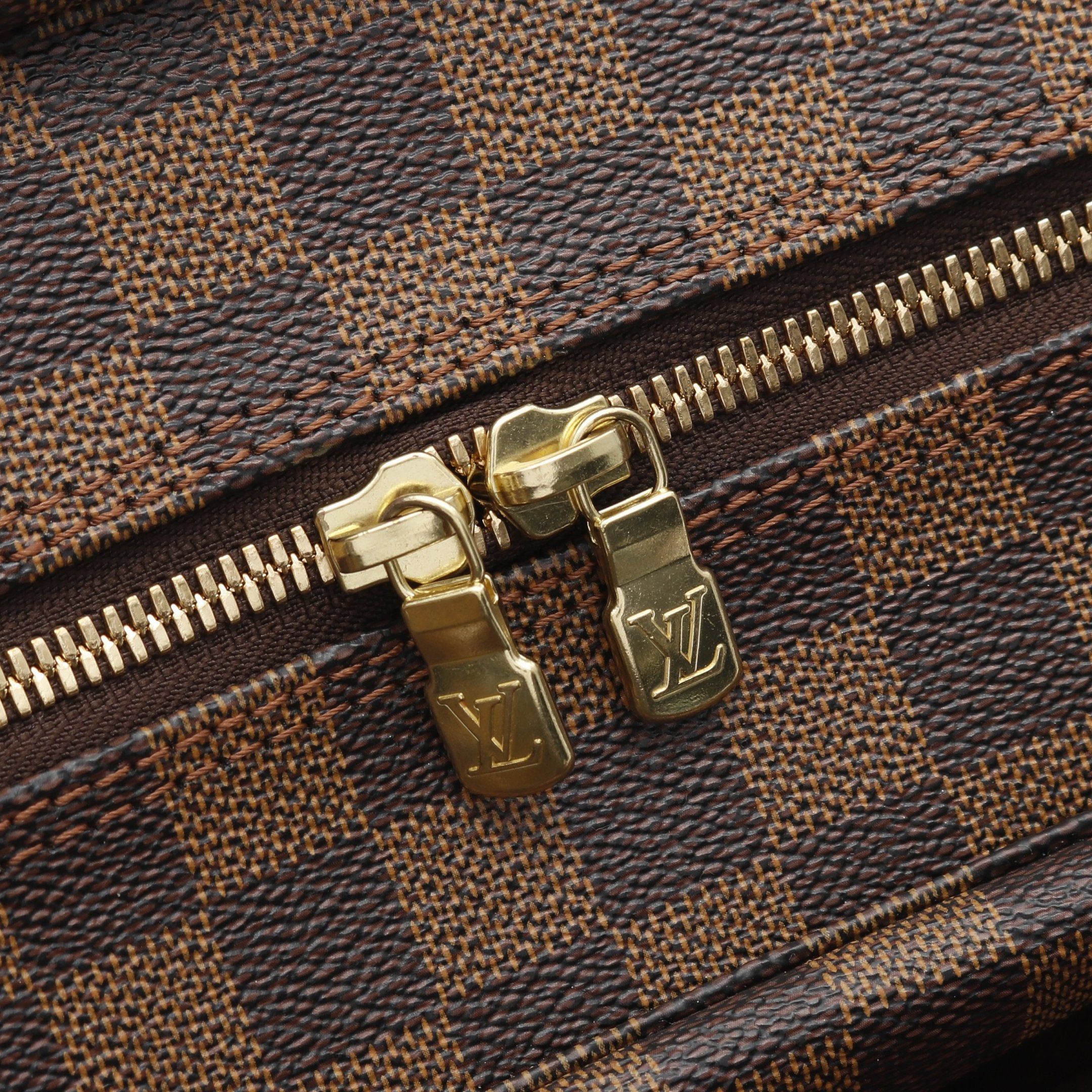 Louis Vuitton Louis Vuitton Naviglio Damier Ebene Shoulder Bag Leather Brown Size ONE SIZE - 7 Thumbnail