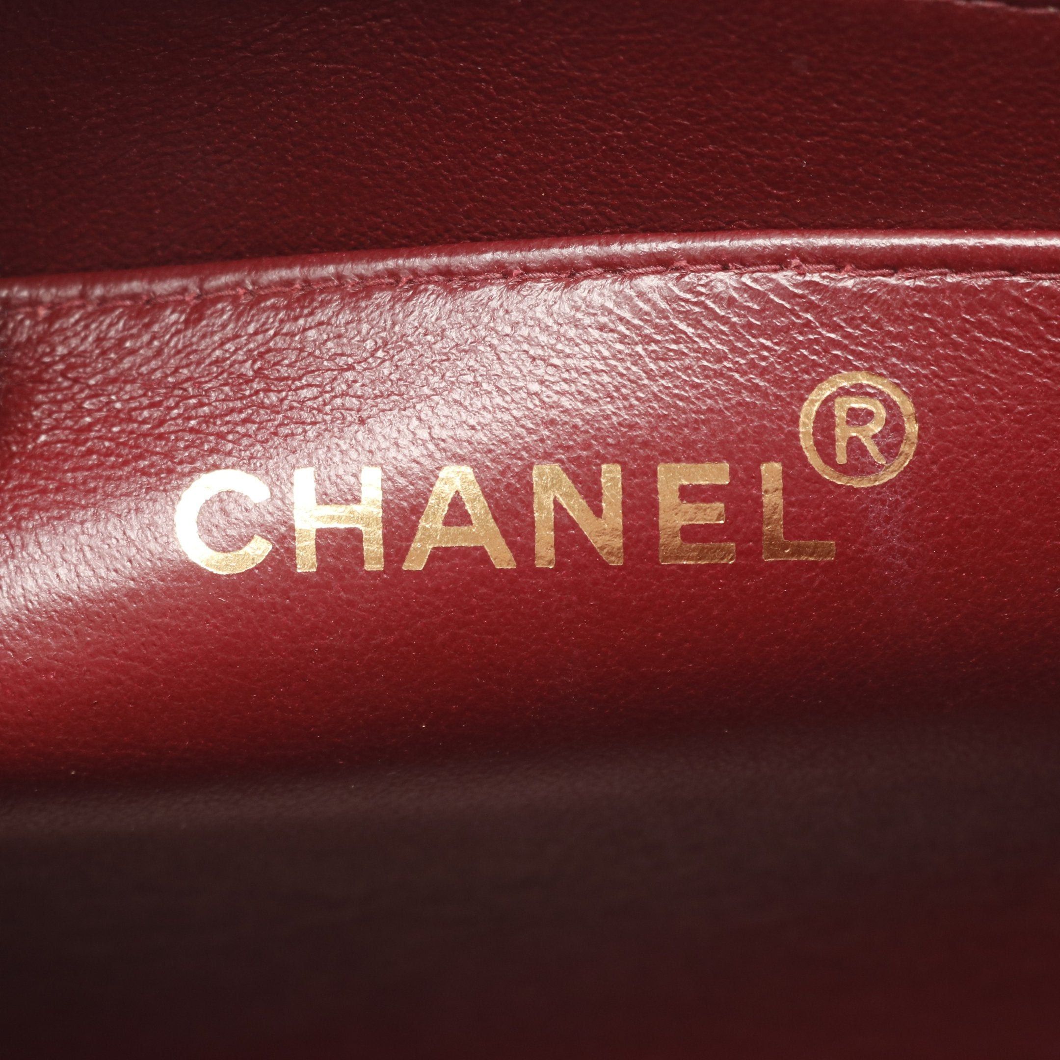Chanel Chanel Coco Mark Chain Handbag Lambskin Black Gold Hardware Size ONE SIZE - 4 Thumbnail