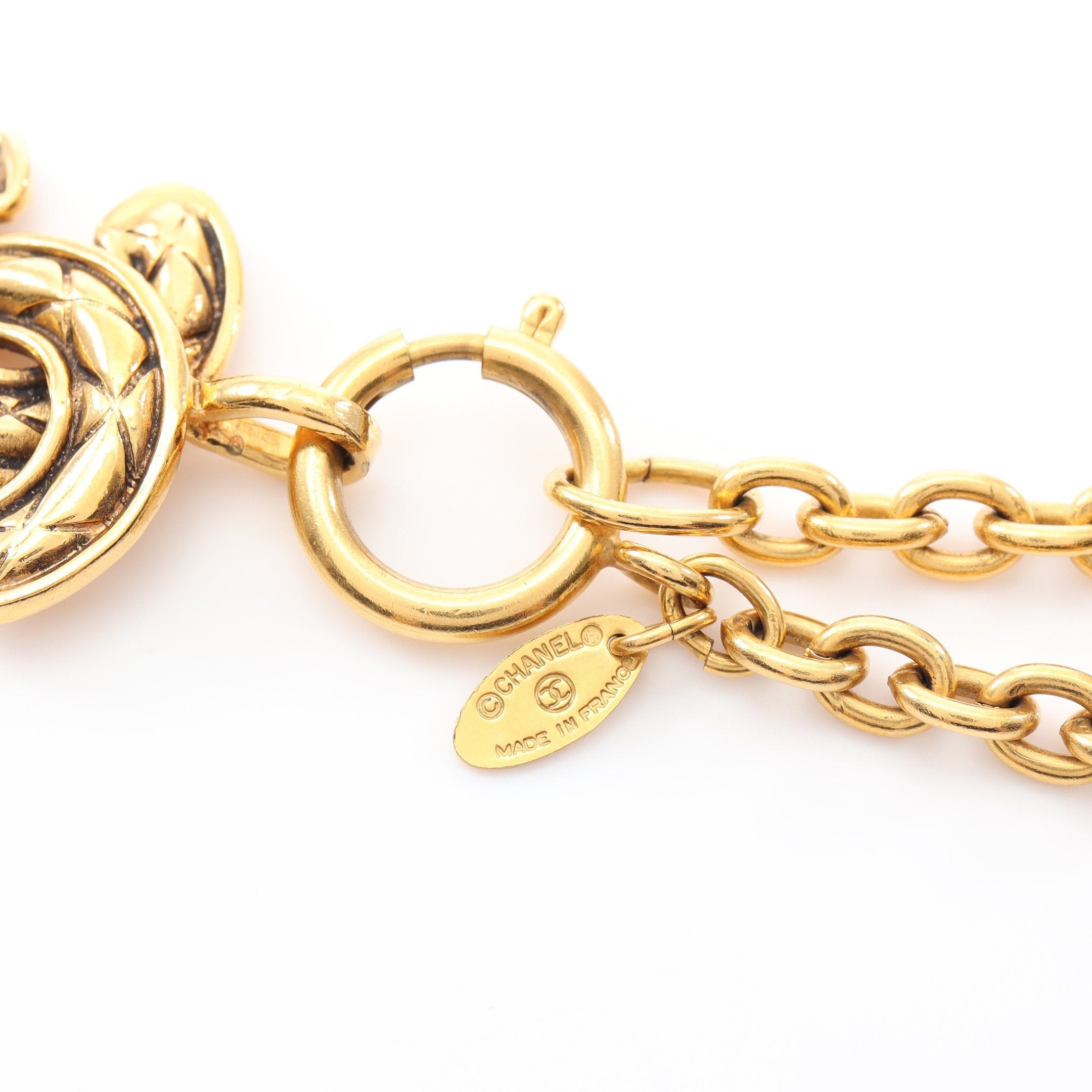 Chanel Chanel Coco Mark Necklace Gp Gold 3857 Size ONE SIZE - 4 Thumbnail