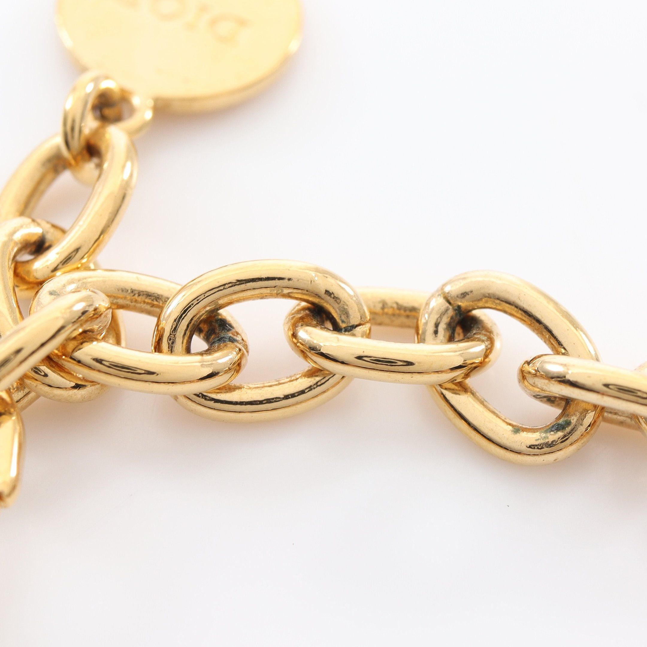Dior Dior Cd Logo Necklace Choker Gp Gold Size ONE SIZE - 6 Thumbnail