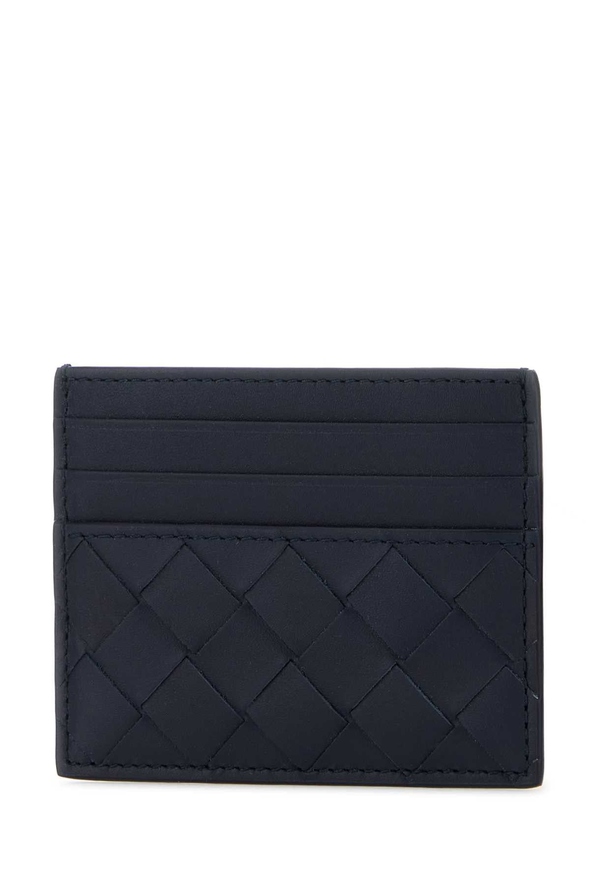 Bottega Veneta Two-Tone Leather Intrecciato Card Holder Size ONE SIZE - 2 Thumbnail
