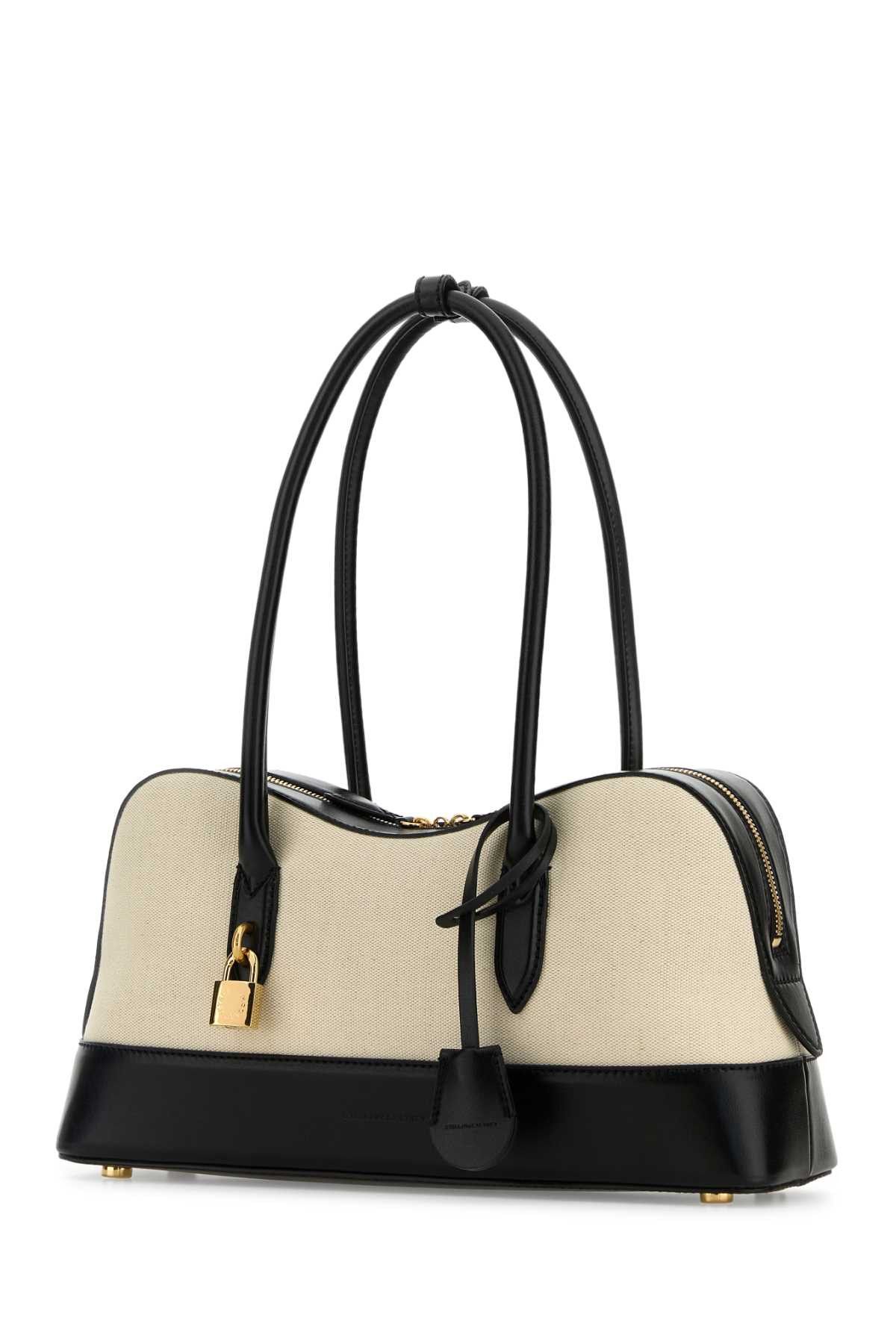 Stella McCartney Sand Canvas Ryder Shoulder Bag Size ONE SIZE - 2 Thumbnail