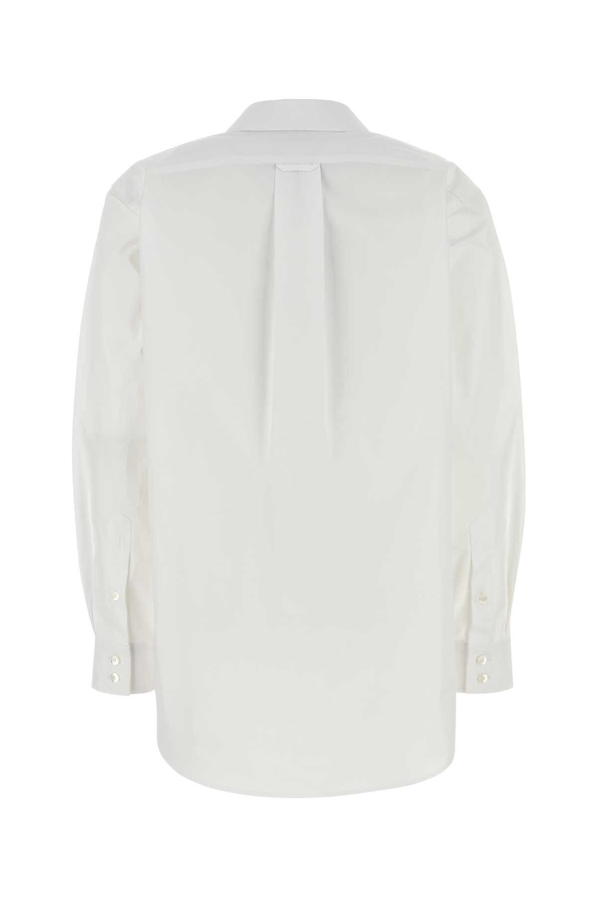 Gucci White Poplin Shirt Size XL / US 12-14 / IT 48-50 - 2 Thumbnail