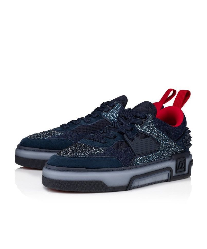 Christian Louboutin astroloubi strass navy Size US 7 / EU 40 - 2 Thumbnail
