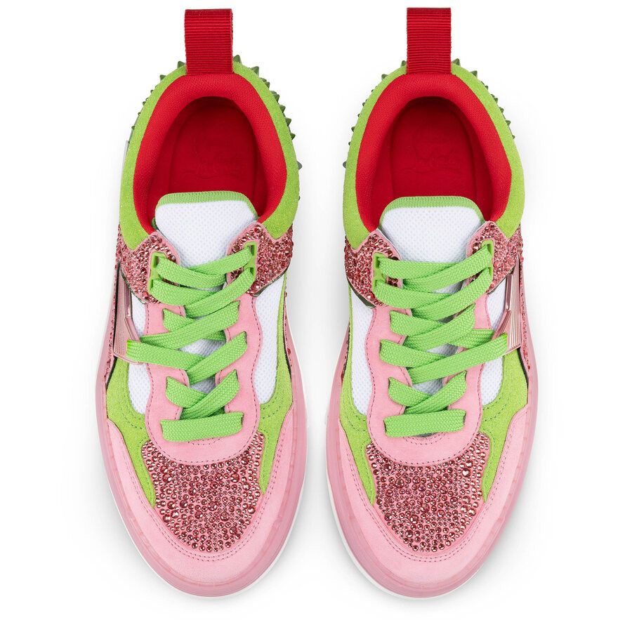Christian Louboutin astroloubi strass pink/green Size US 12 / EU 45 - 4 Thumbnail