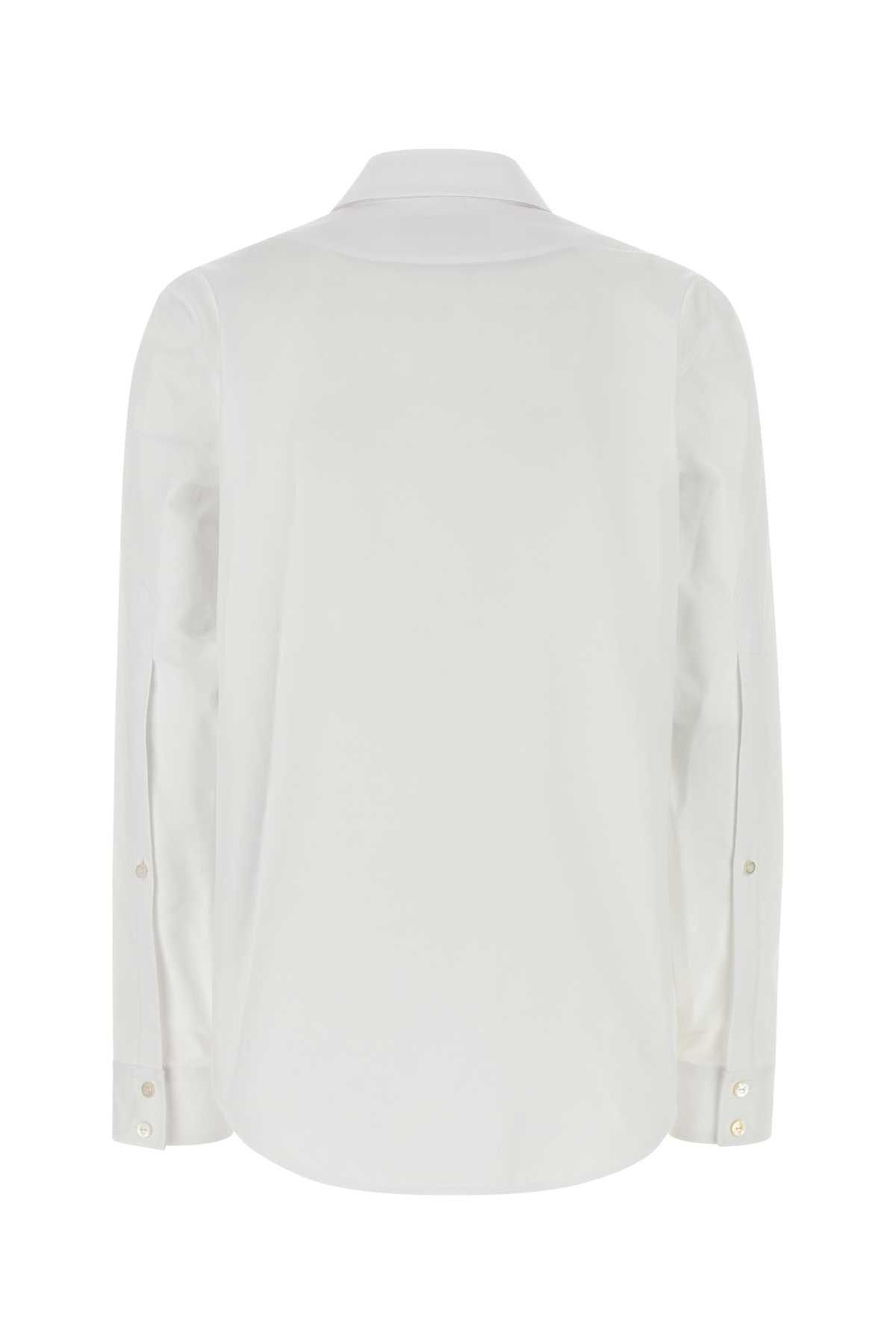 Gucci White Poplin Shirt Size M / US 6-8 / IT 42-44 - 2 Thumbnail