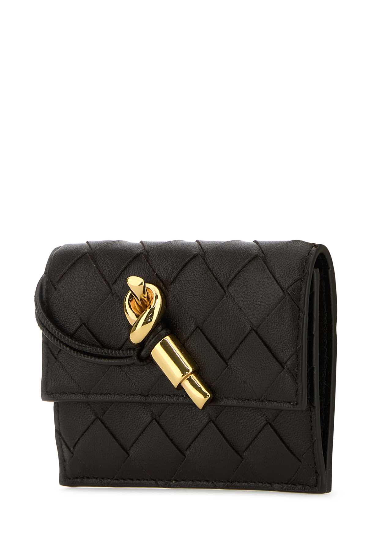 カードケース・名刺入れ BOTTEGA VENETA DARK BROWN NAPPA LEATHER ANDIAMO CARD HOLDER Bottega Veneta® Women's Andiamo Flap Card Case in Fondant
