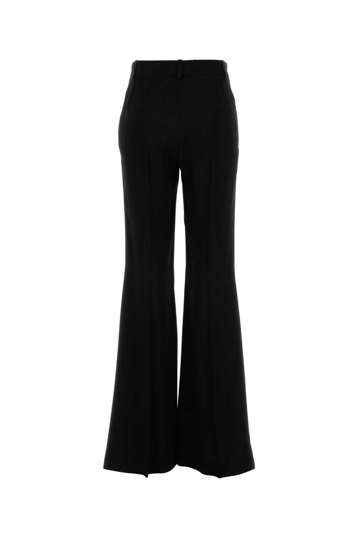Balenciaga Black Viscose Palazzo Pant Size 28" / US 6 / IT 42 - 2 Thumbnail