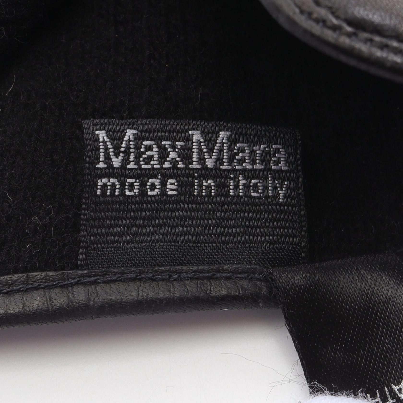 Max Mara MaxMara Max Mara Gloves Leather Gloves Leather Gloves DUTY FREE for USA Size ONE SIZE - 3 Thumbnail