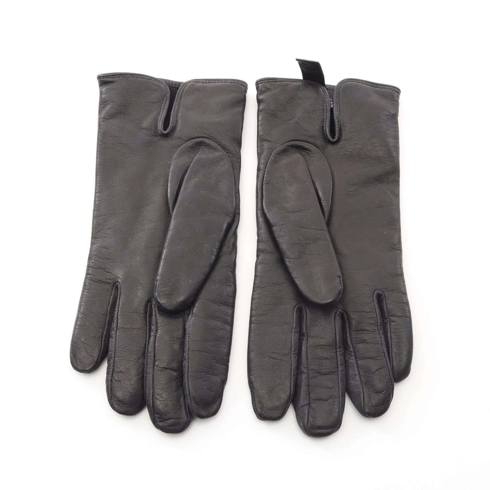 Max Mara MaxMara Max Mara Gloves Leather Gloves Leather Gloves DUTY FREE for USA Size ONE SIZE - 2 Thumbnail